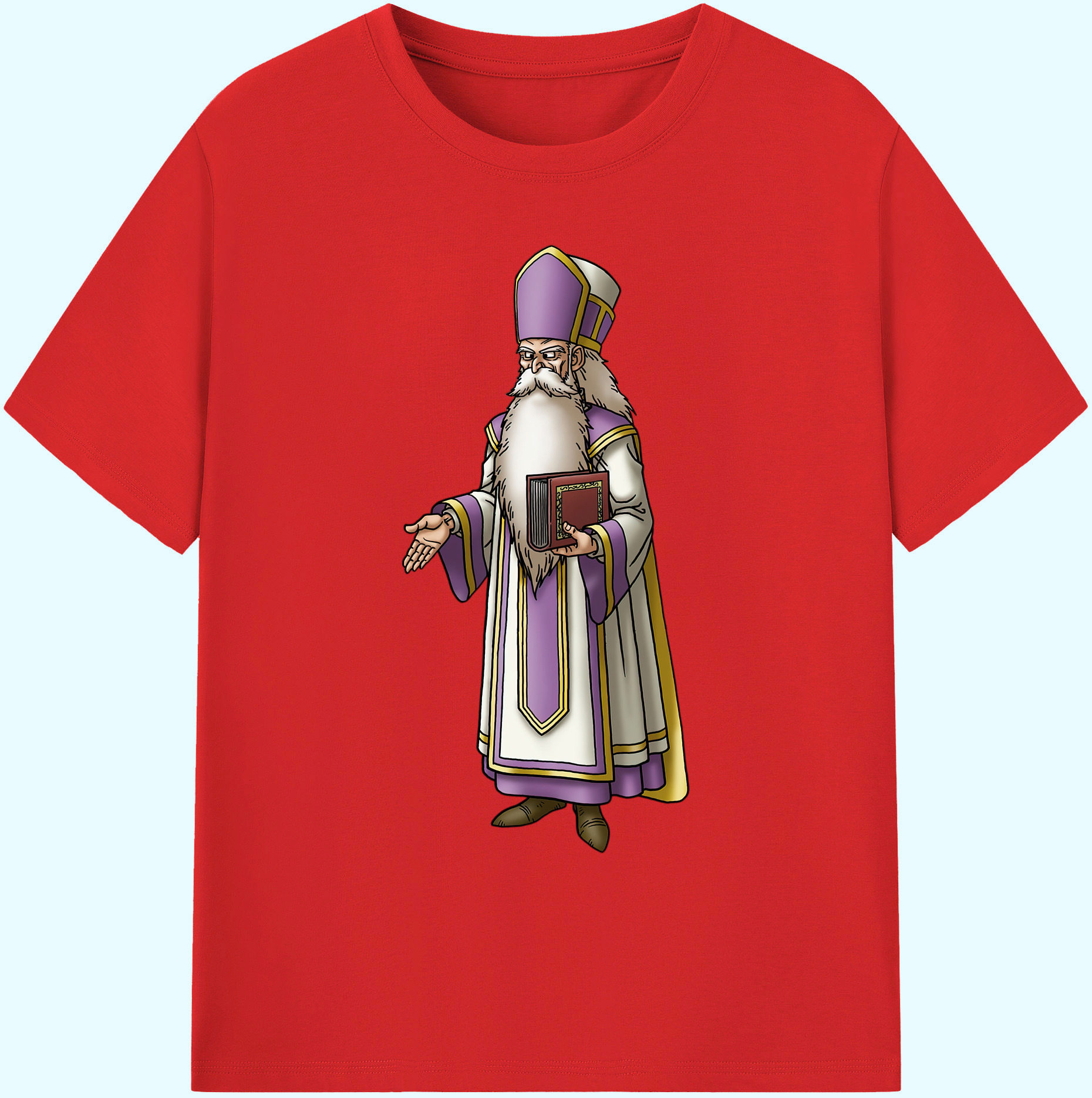 （画像用） ドラゴンクエスト Doragon Kuesuto Dragon Quest 綿100％ メンズ半袖Tシャツ｜肌触りやわらか＆通気性