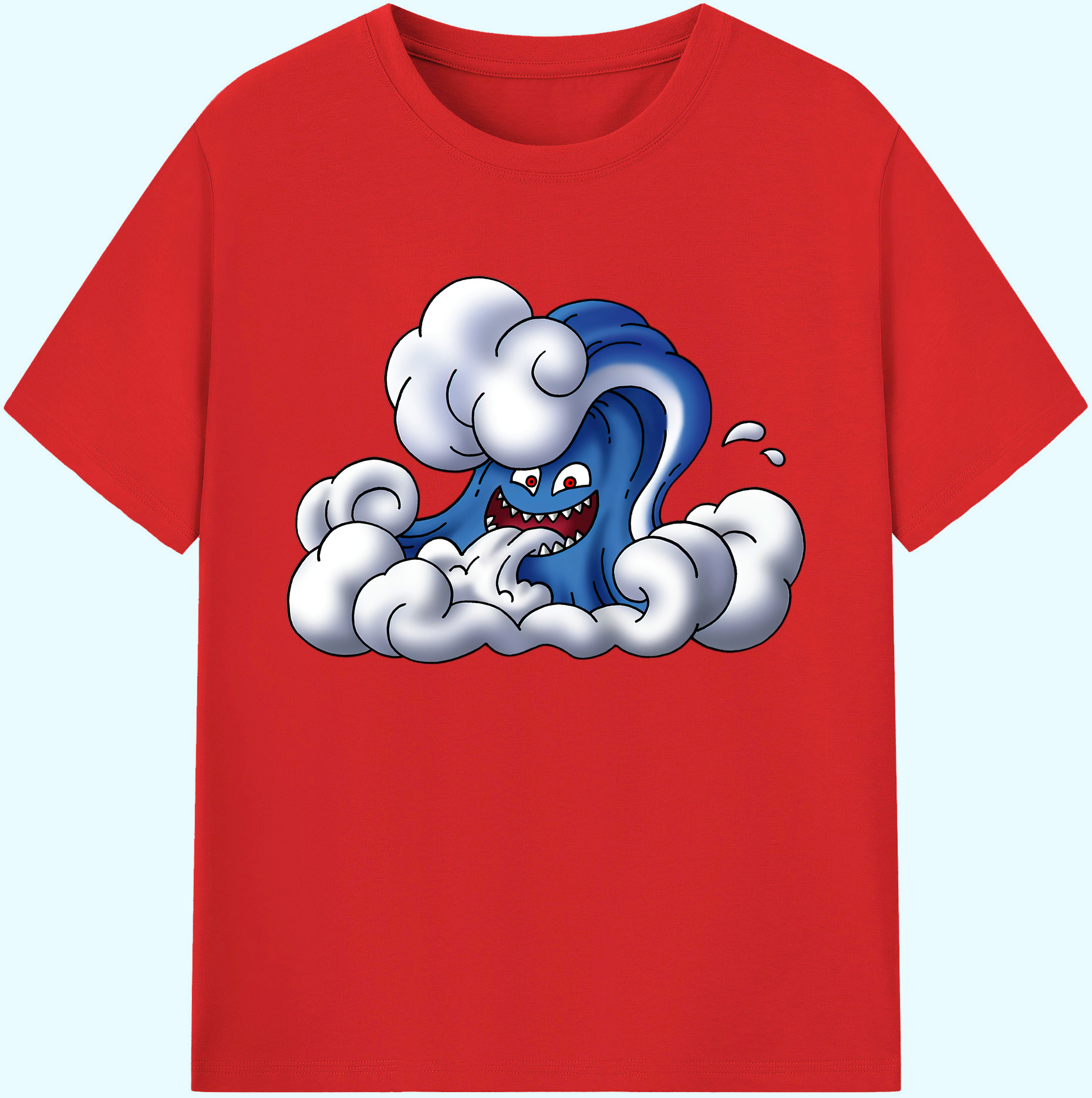 （画像用） ドラゴンクエスト Doragon Kuesuto Dragon Quest 綿100％ メンズ半袖Tシャツ｜肌触りやわらか＆通気性