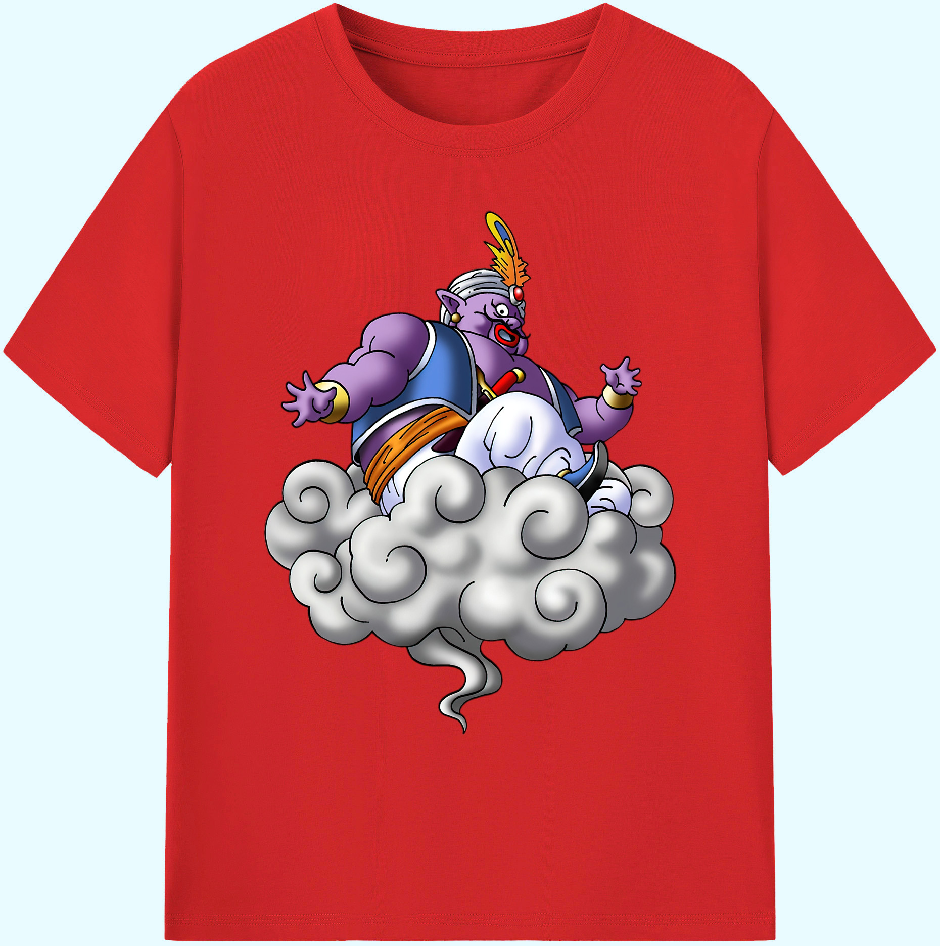 （画像用） ドラゴンクエスト Doragon Kuesuto Dragon Quest 綿100％ メンズ半袖Tシャツ｜肌触りやわらか＆通気性