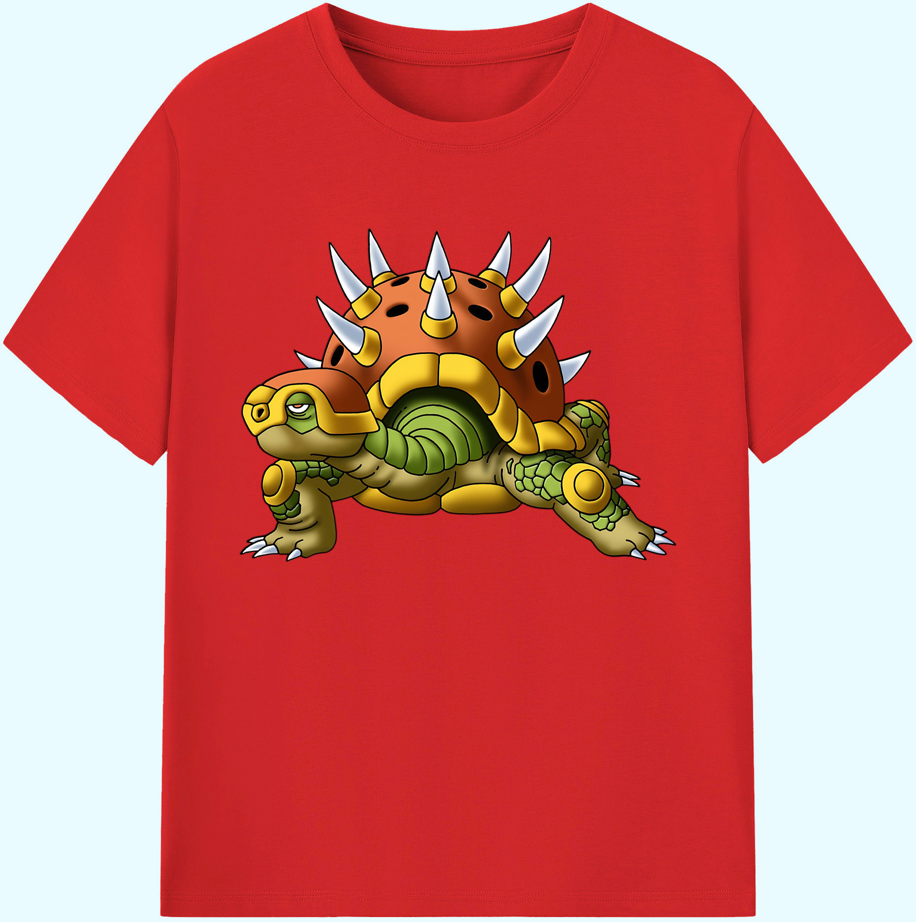 （画像用） ドラゴンクエスト Doragon Kuesuto Dragon Quest 綿100％ メンズ半袖Tシャツ｜肌触りやわらか＆通気性