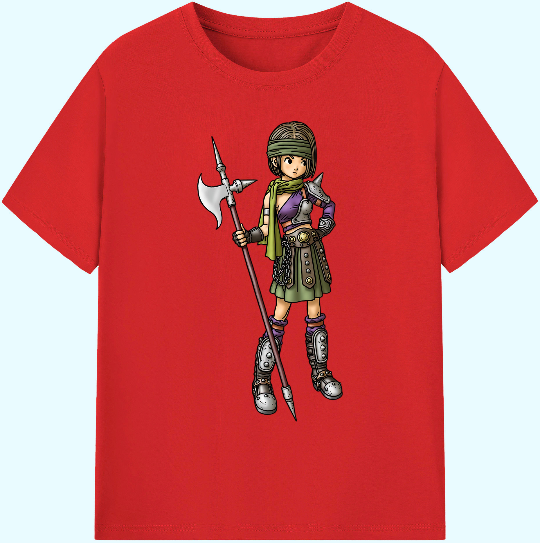 （画像用） ドラゴンクエスト Doragon Kuesuto Dragon Quest 綿100％ メンズ半袖Tシャツ｜肌触りやわらか＆通気性