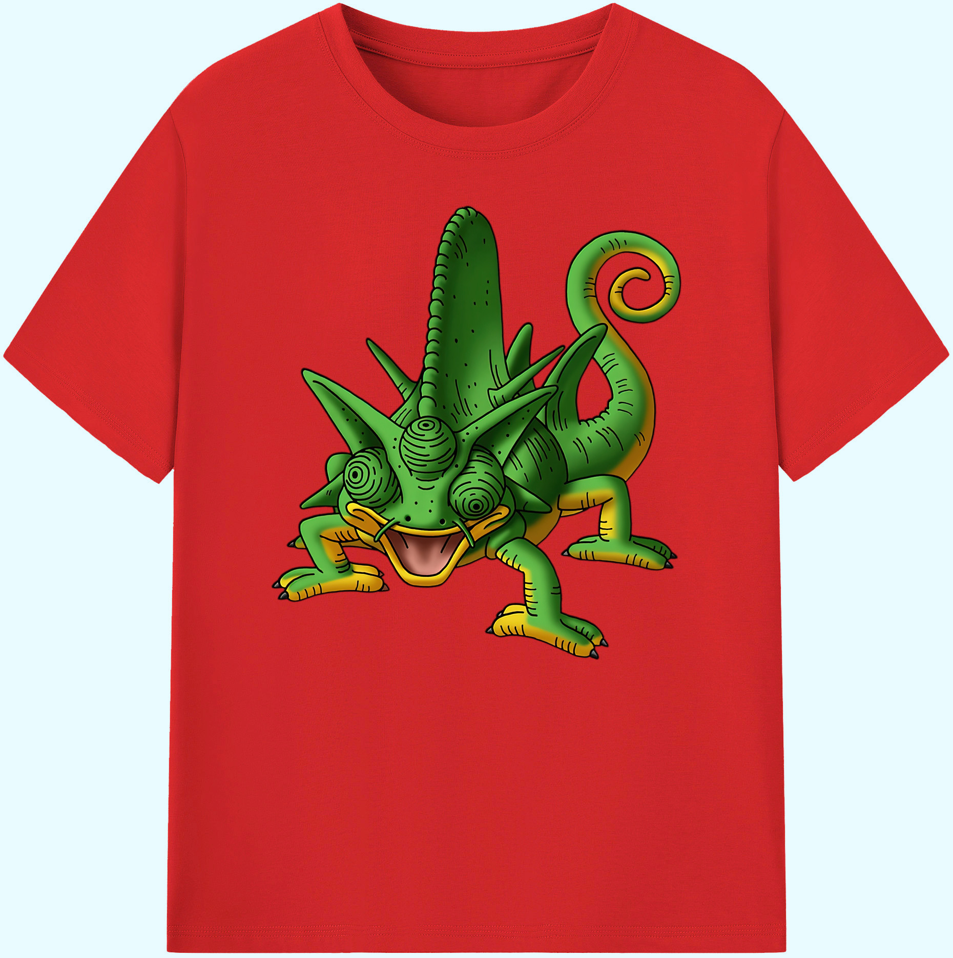 （画像用） ドラゴンクエスト Doragon Kuesuto Dragon Quest 綿100％ メンズ半袖Tシャツ｜肌触りやわらか＆通気性