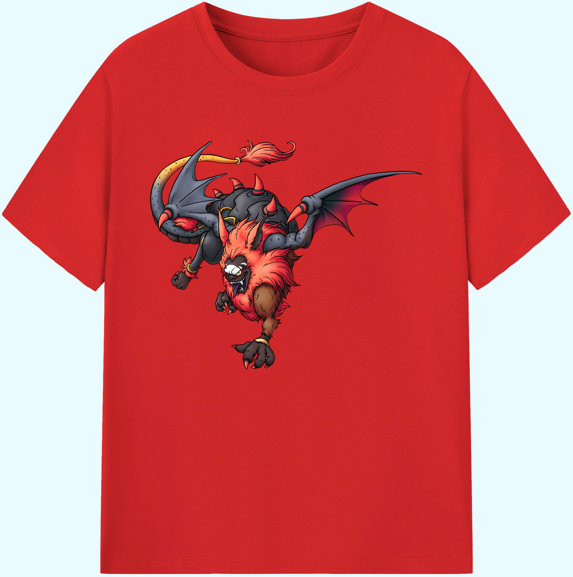 （画像用） ドラゴンクエスト Doragon Kuesuto Dragon Quest 綿100％ メンズ半袖Tシャツ｜肌触りやわらか＆通気性