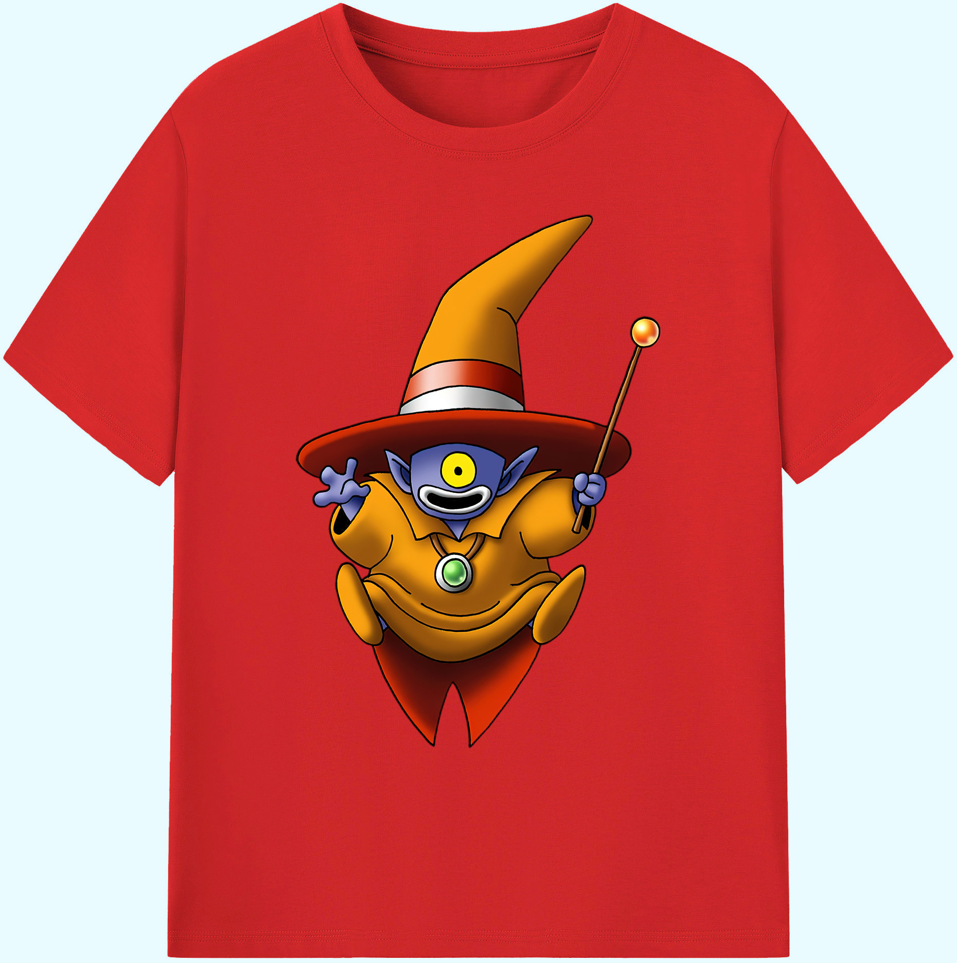 （画像用） ドラゴンクエスト Doragon Kuesuto Dragon Quest 綿100％ メンズ半袖Tシャツ｜肌触りやわらか＆通気性