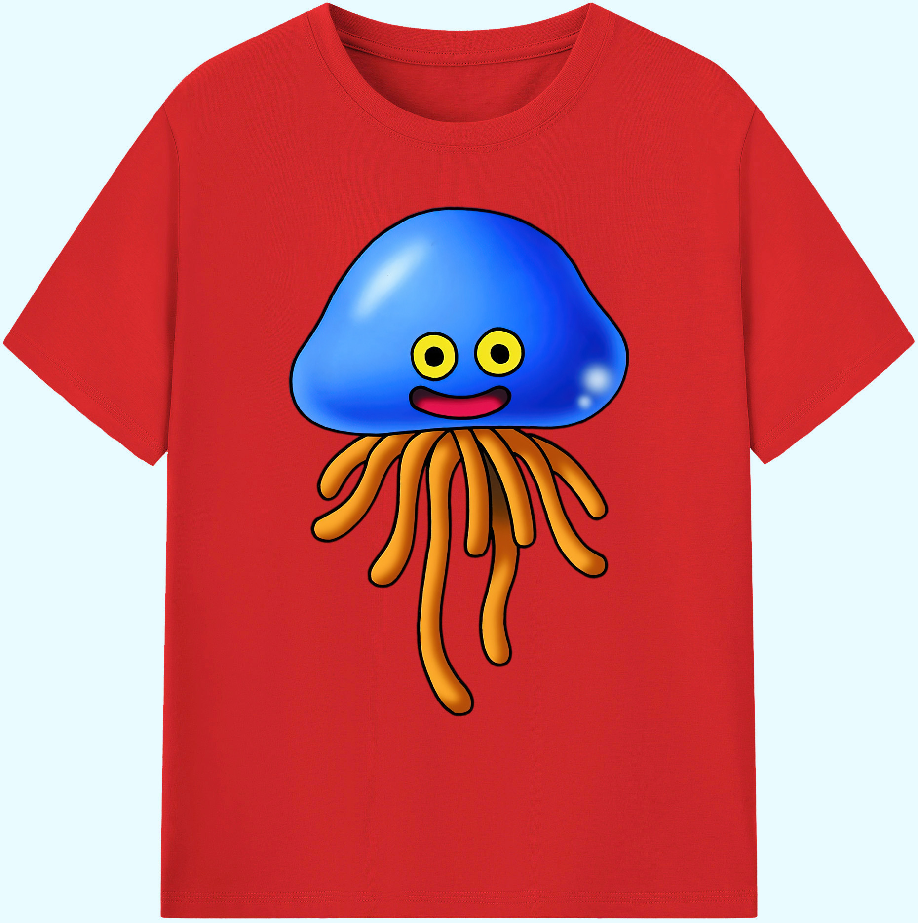 （画像用） ドラゴンクエスト Doragon Kuesuto Dragon Quest 綿100％ メンズ半袖Tシャツ｜肌触りやわらか＆通気性