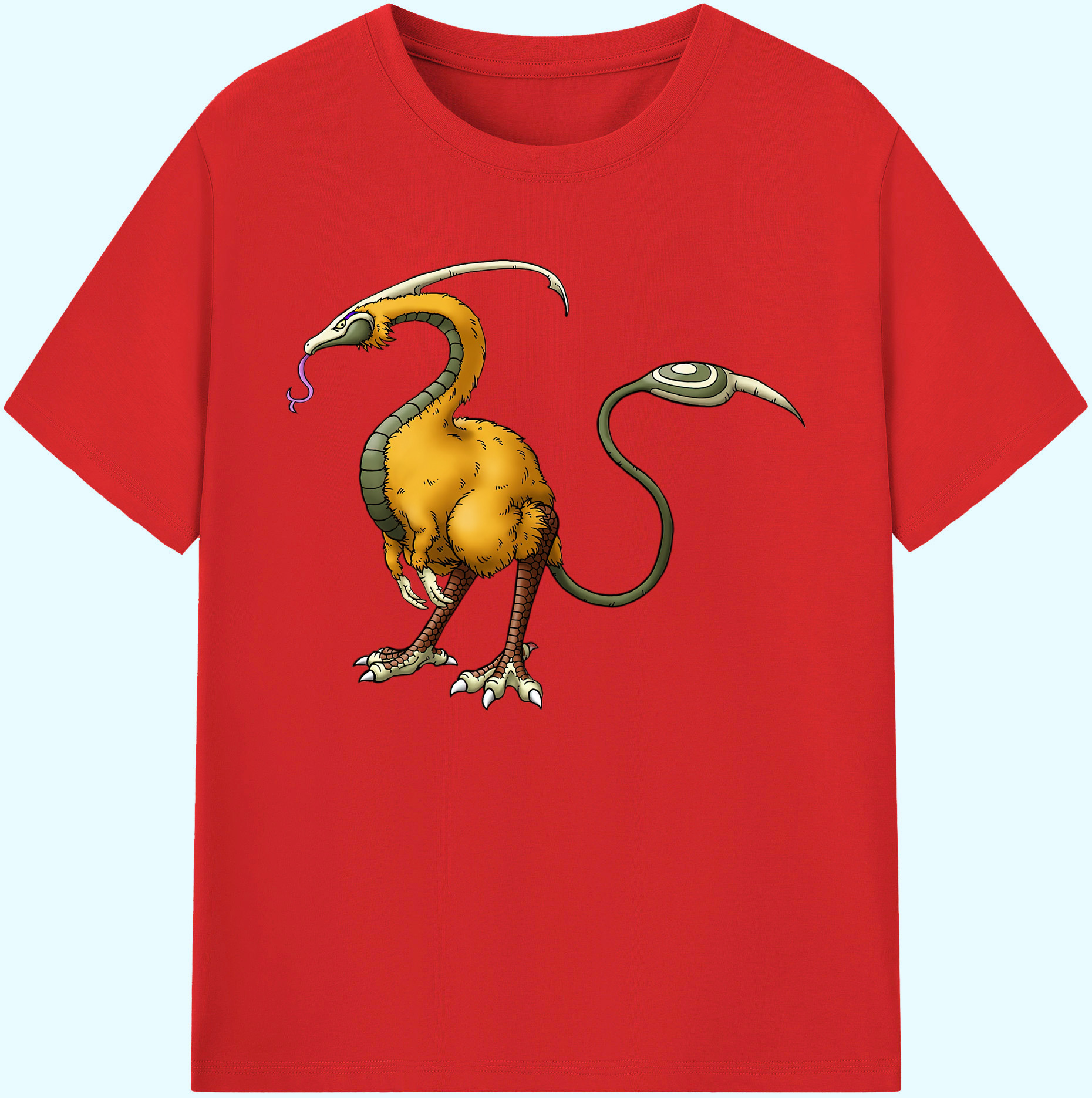 （画像用） ドラゴンクエスト Doragon Kuesuto Dragon Quest 綿100％ メンズ半袖Tシャツ｜肌触りやわらか＆通気性