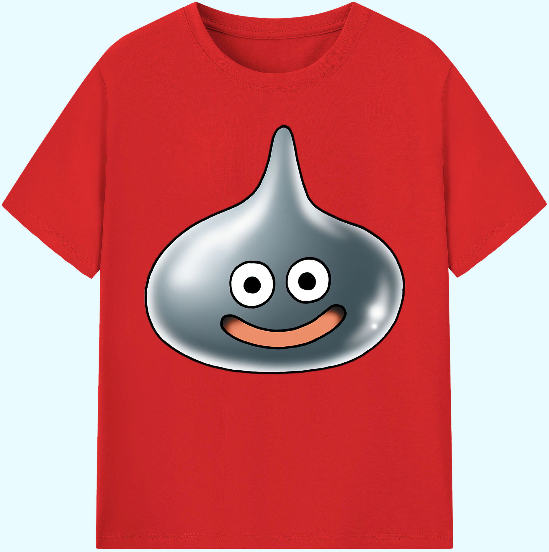 （画像用） ドラゴンクエスト Doragon Kuesuto Dragon Quest 綿100％ メンズ半袖Tシャツ｜肌触りやわらか＆通気性