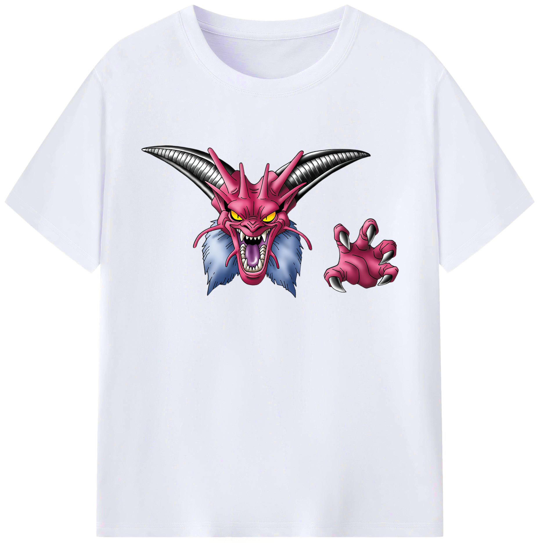 （画像用） ドラゴンクエスト Doragon Kuesuto Dragon Quest 綿100％ メンズ半袖Tシャツ｜肌触りやわらか＆通気性