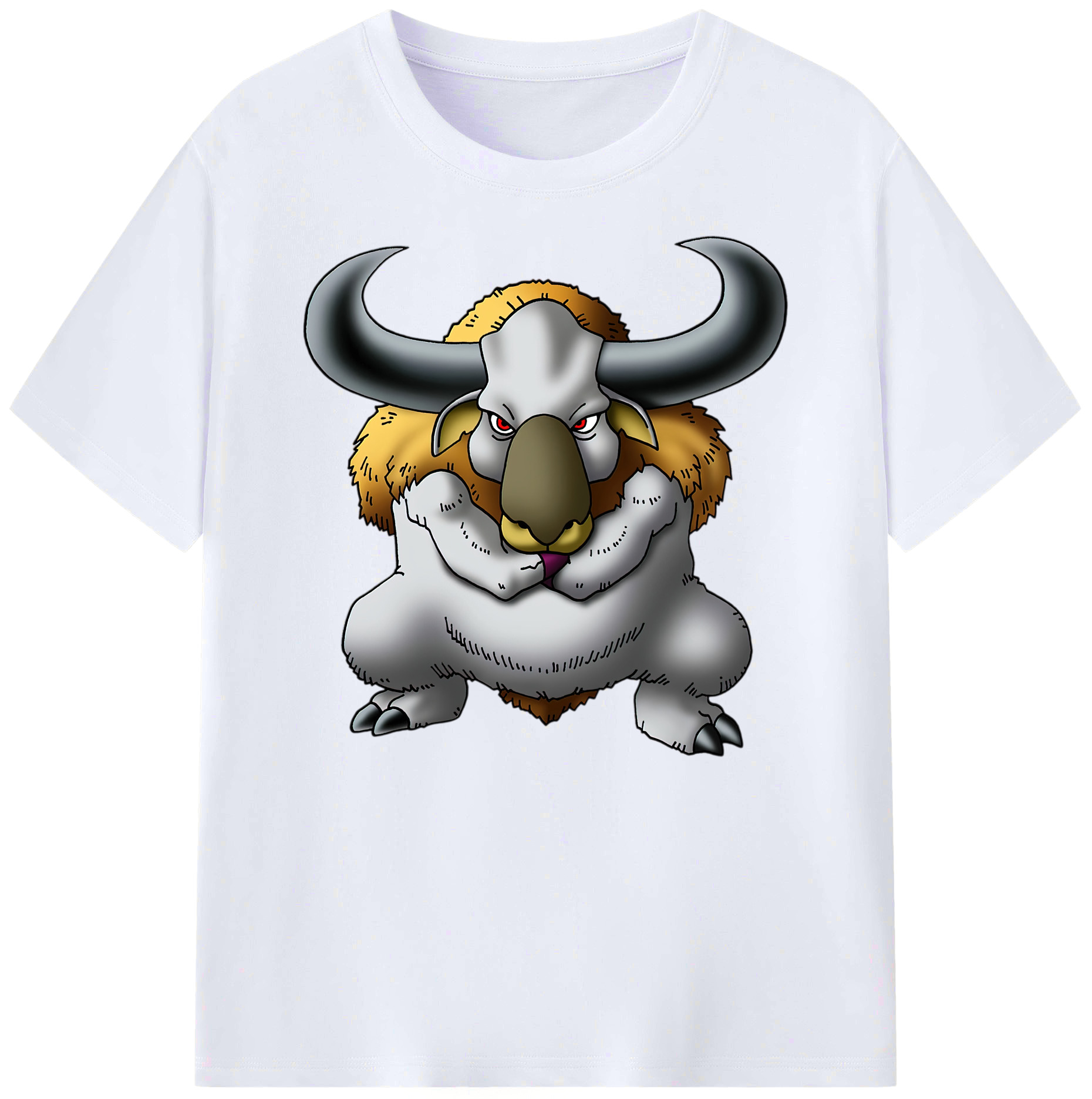 （画像用） ドラゴンクエスト Doragon Kuesuto Dragon Quest 綿100％ メンズ半袖Tシャツ｜肌触りやわらか＆通気性