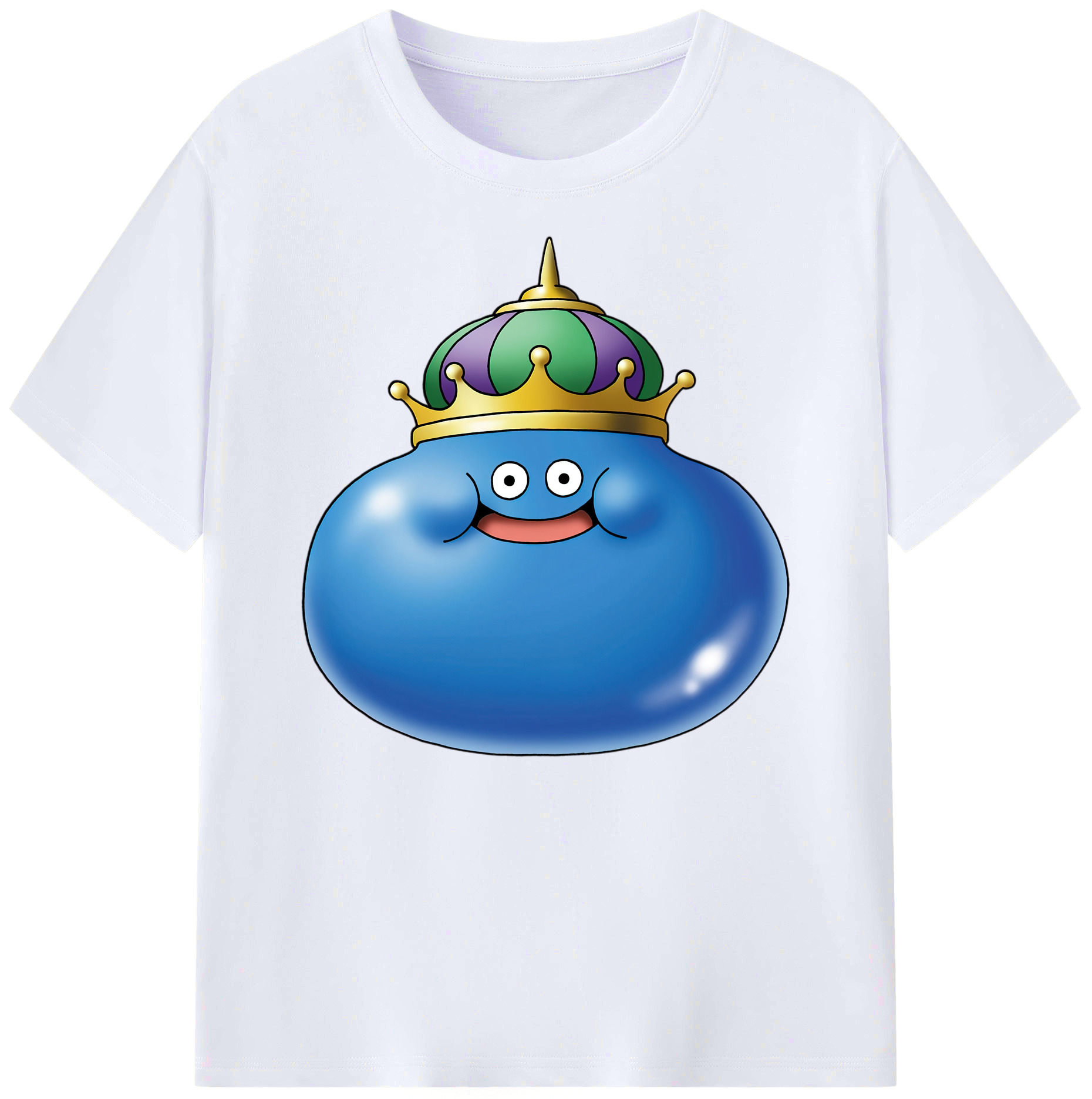 （画像用） ドラゴンクエスト Doragon Kuesuto Dragon Quest 綿100％ メンズ半袖Tシャツ｜肌触りやわらか＆通気性