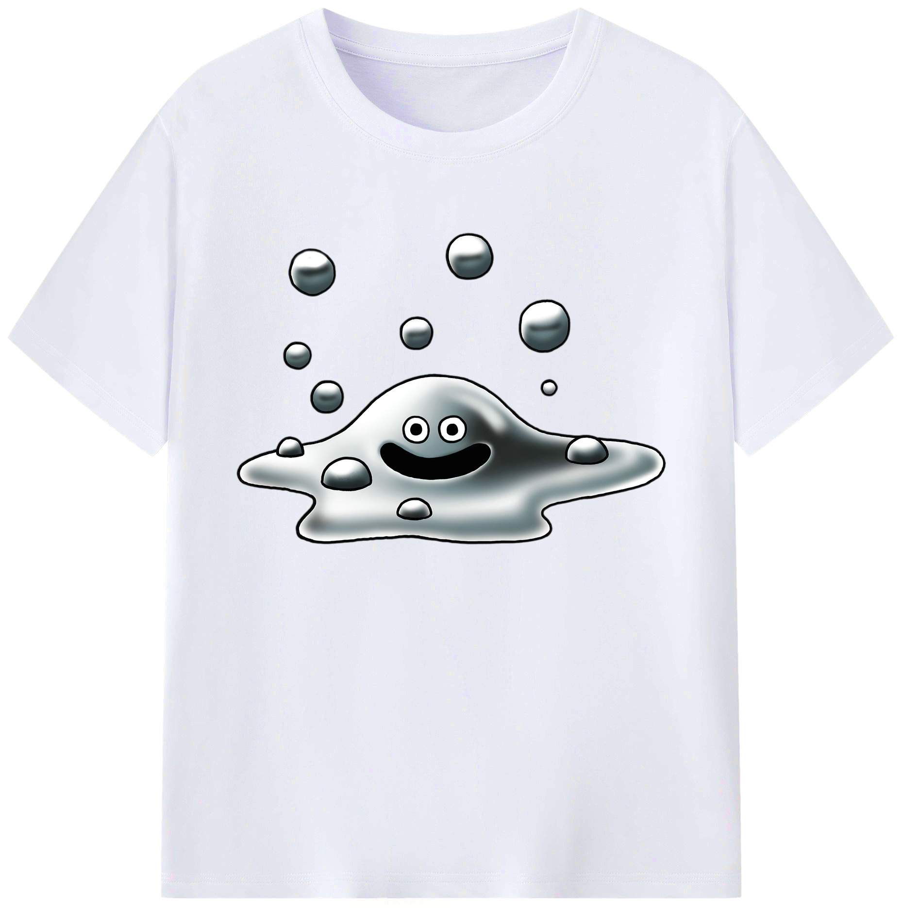 （画像用） ドラゴンクエスト Doragon Kuesuto Dragon Quest 綿100％ メンズ半袖Tシャツ｜肌触りやわらか＆通気性