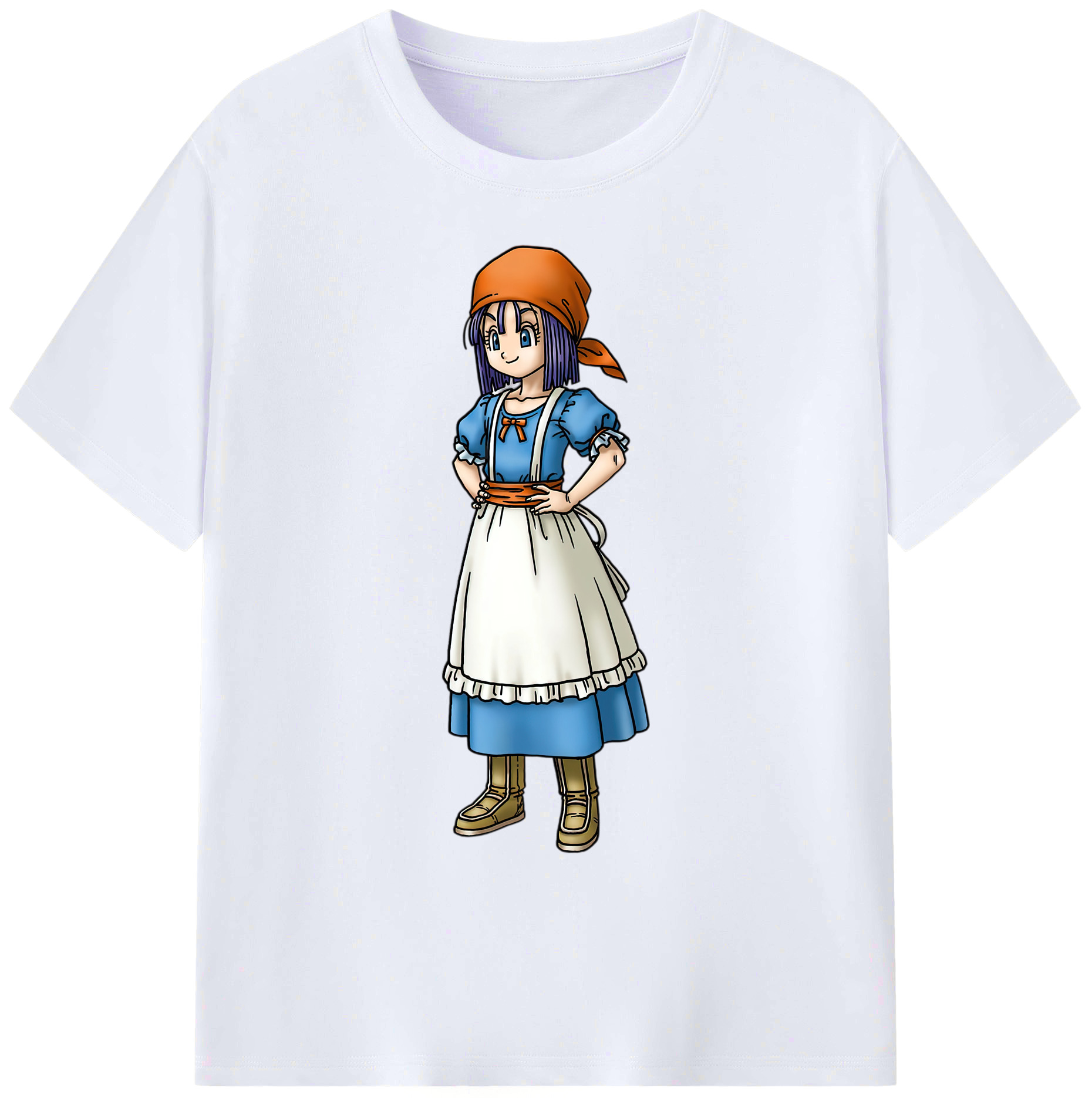 （画像用） ドラゴンクエスト Doragon Kuesuto Dragon Quest 綿100％ メンズ半袖Tシャツ｜肌触りやわらか＆通気性