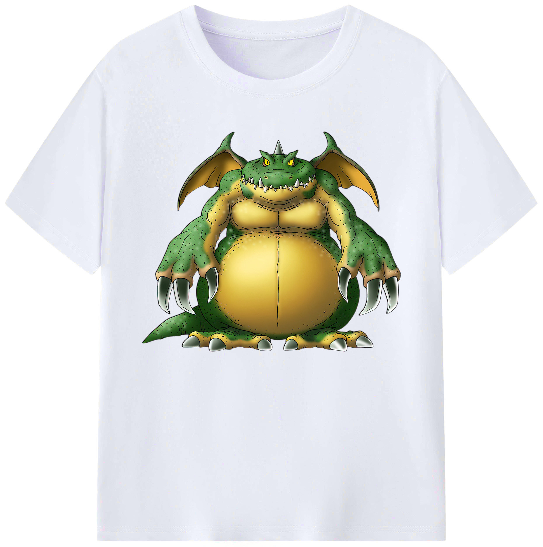 （画像用） ドラゴンクエスト Doragon Kuesuto Dragon Quest 綿100％ メンズ半袖Tシャツ｜肌触りやわらか＆通気性