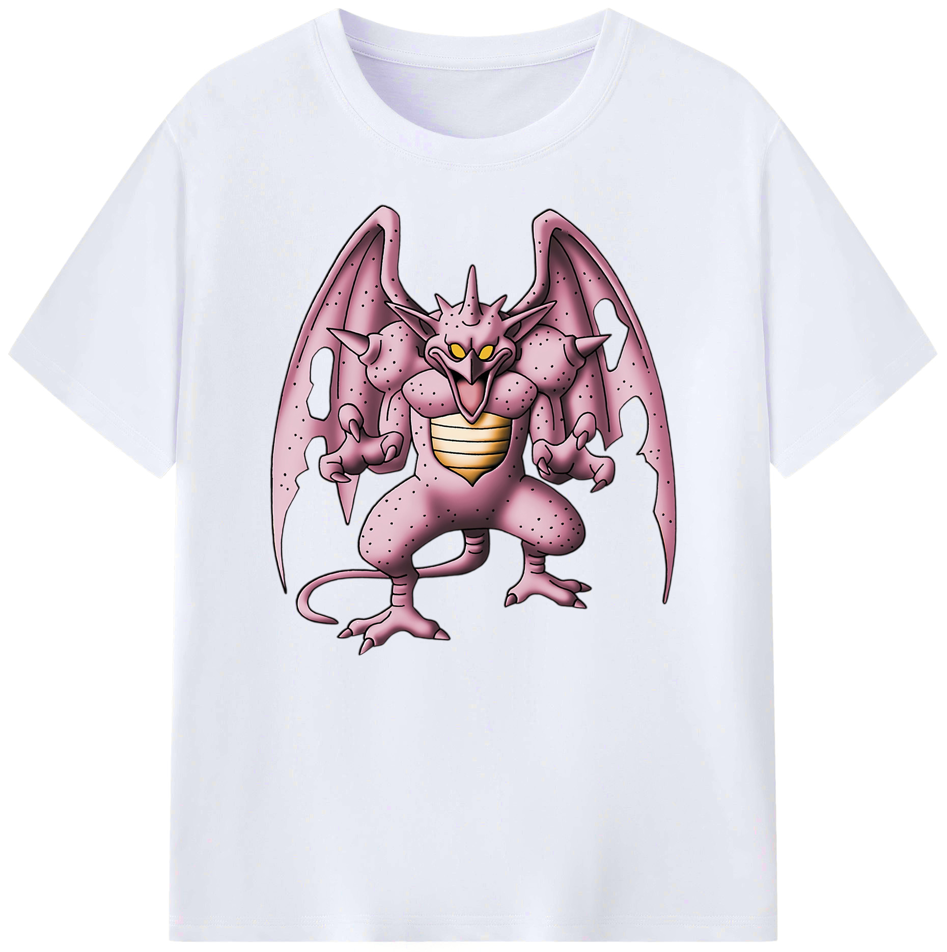 （画像用） ドラゴンクエスト Doragon Kuesuto Dragon Quest 綿100％ メンズ半袖Tシャツ｜肌触りやわらか＆通気性