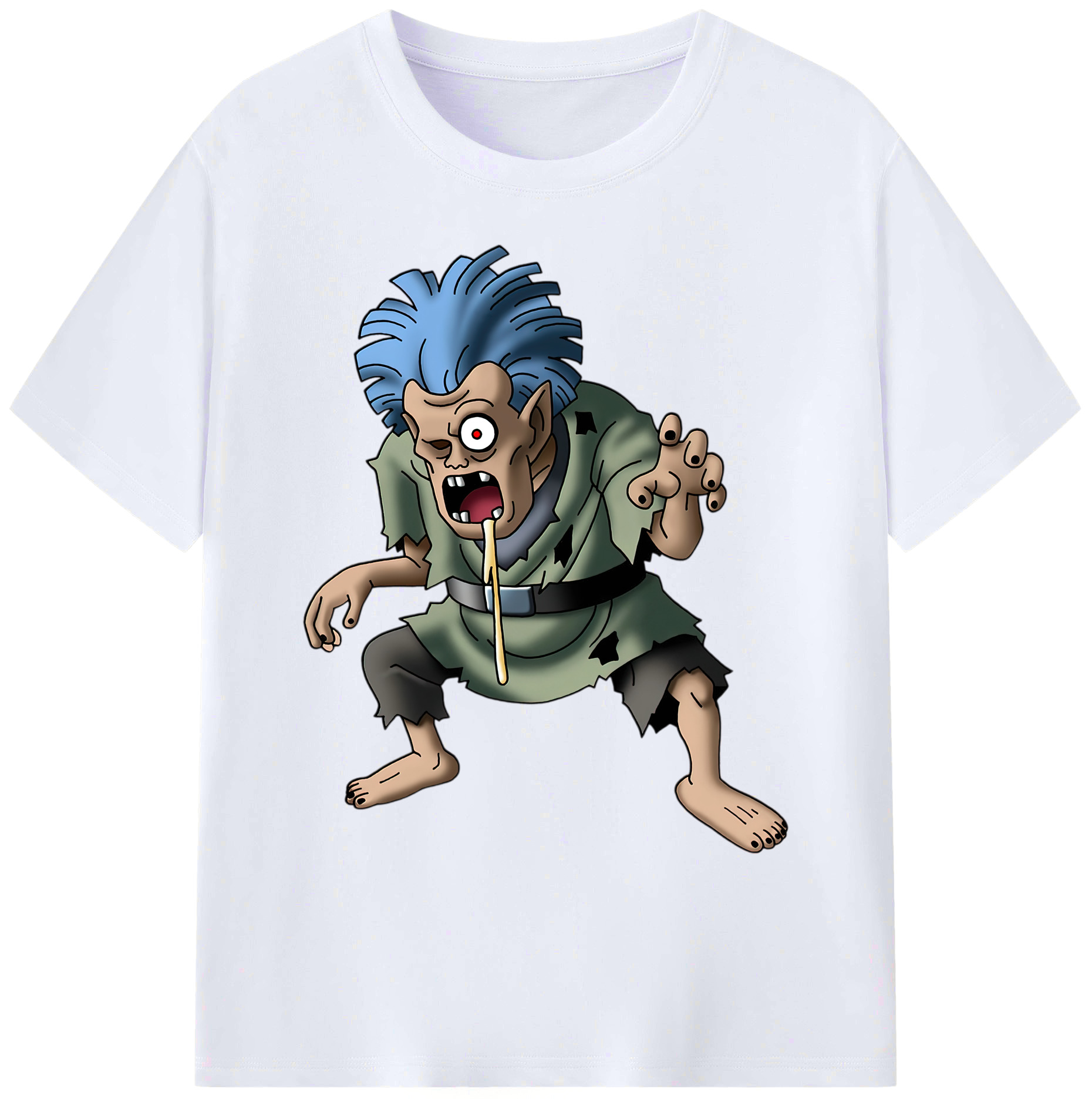 （画像用） ドラゴンクエスト Doragon Kuesuto Dragon Quest 綿100％ メンズ半袖Tシャツ｜肌触りやわらか＆通気性