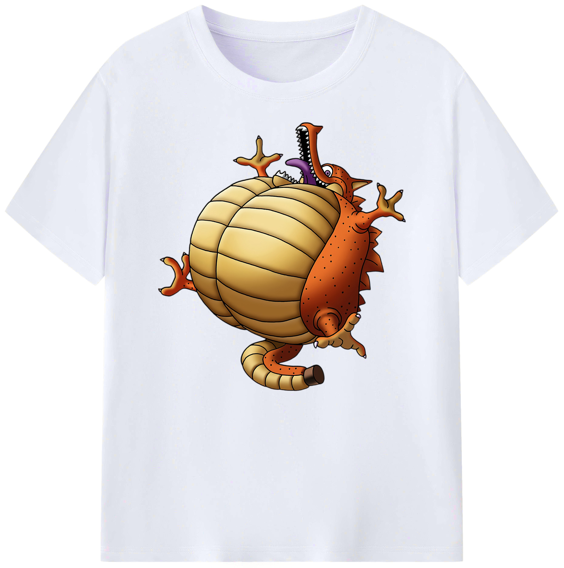 （画像用） ドラゴンクエスト Doragon Kuesuto Dragon Quest 綿100％ メンズ半袖Tシャツ｜肌触りやわらか＆通気性