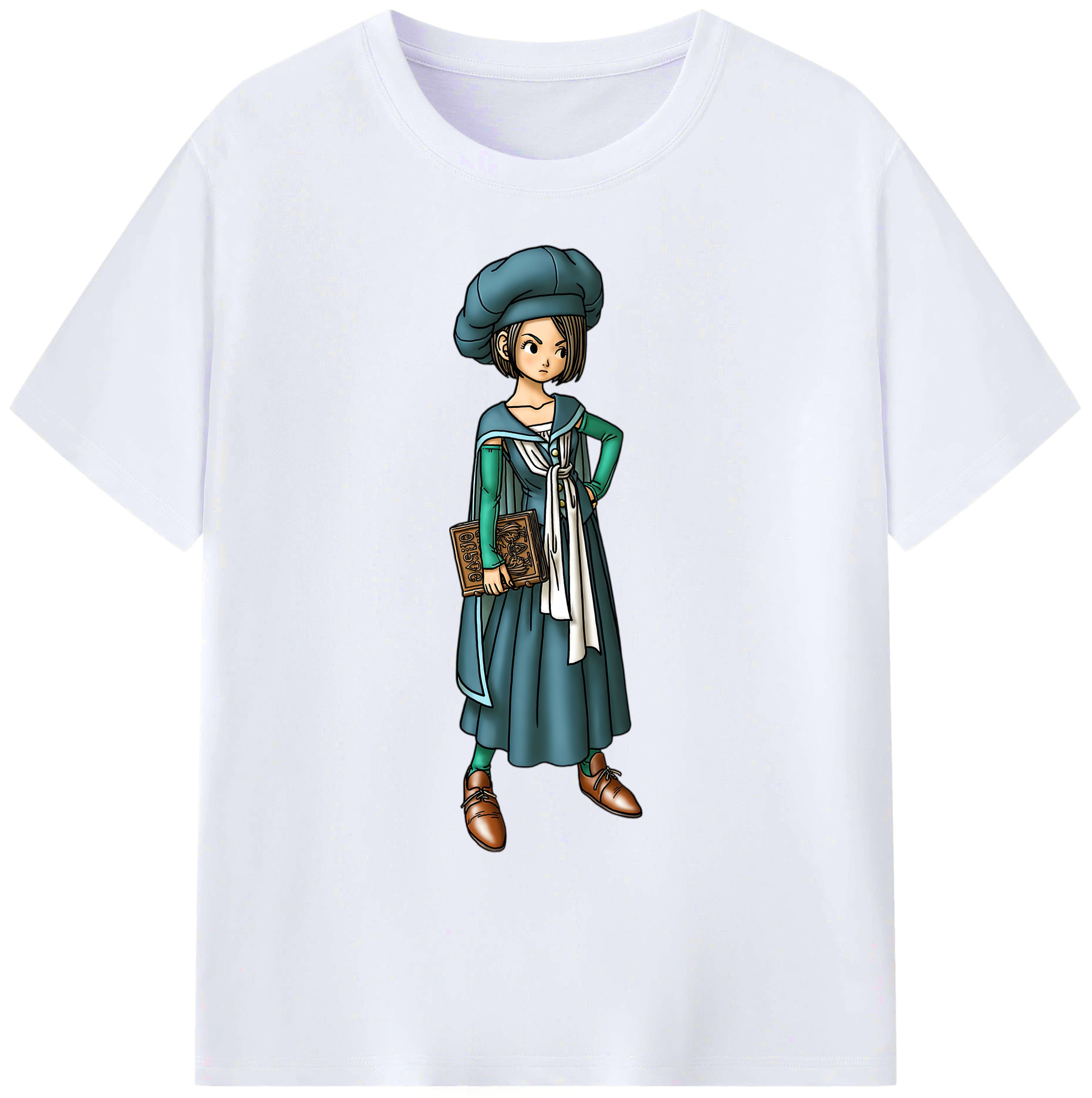 （画像用） ドラゴンクエスト Doragon Kuesuto Dragon Quest 綿100％ メンズ半袖Tシャツ｜肌触りやわらか＆通気性