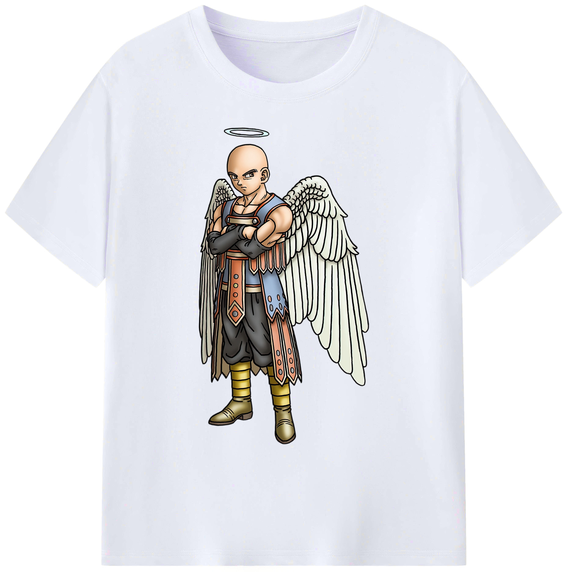 （画像用） ドラゴンクエスト Doragon Kuesuto Dragon Quest 綿100％ メンズ半袖Tシャツ｜肌触りやわらか＆通気性