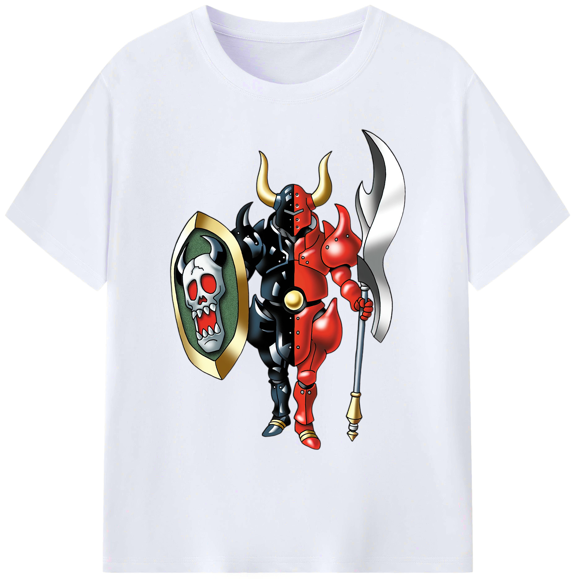 （画像用） ドラゴンクエスト Doragon Kuesuto Dragon Quest 綿100％ メンズ半袖Tシャツ｜肌触りやわらか＆通気性