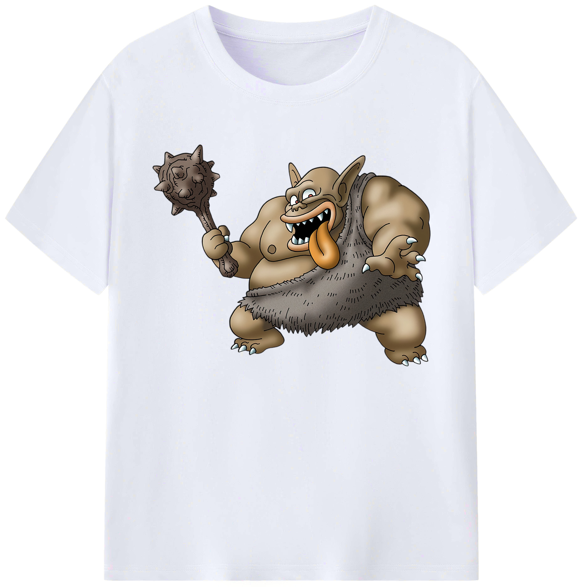 （画像用） ドラゴンクエスト Doragon Kuesuto Dragon Quest 綿100％ メンズ半袖Tシャツ｜肌触りやわらか＆通気性