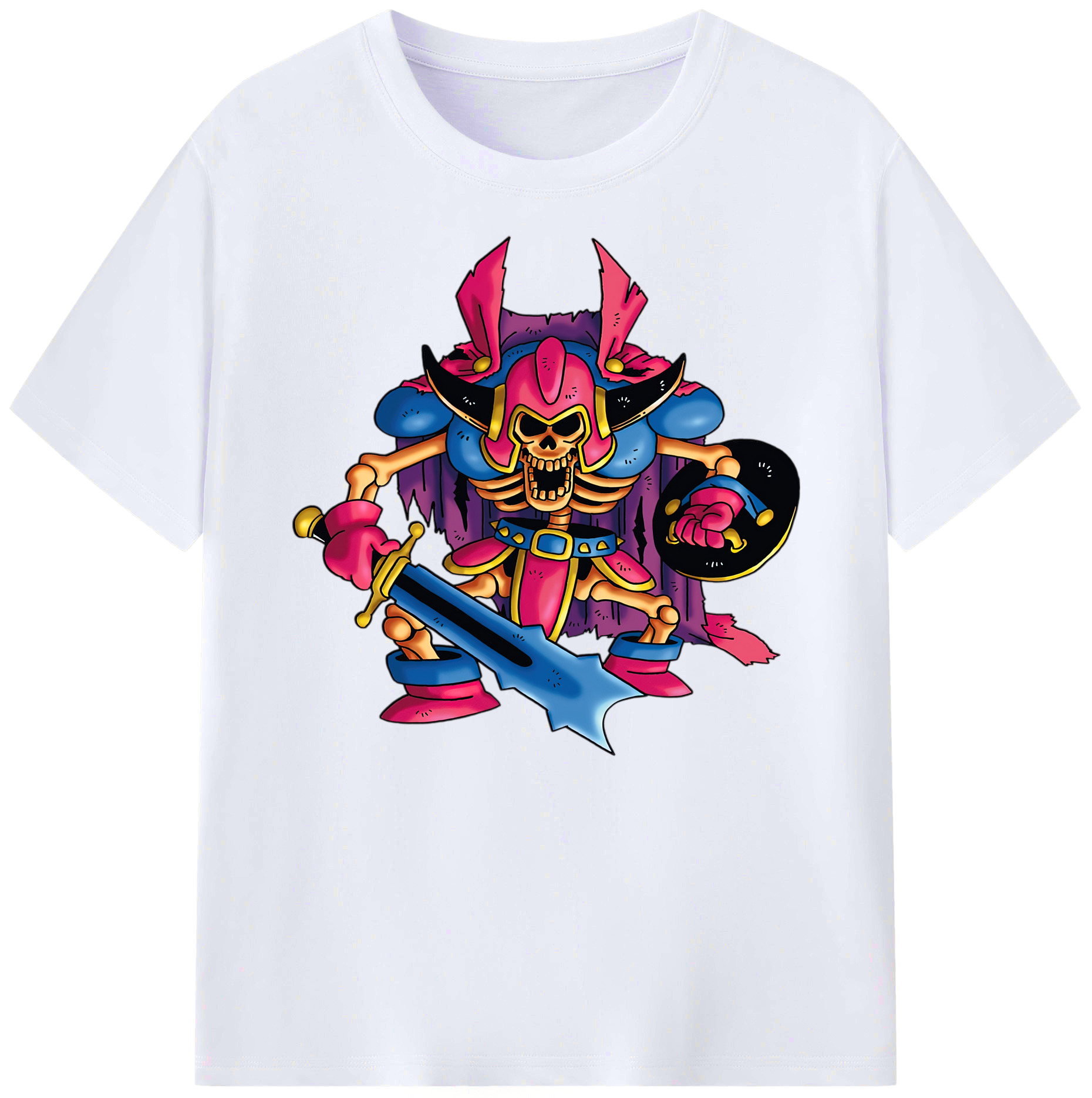 （画像用） ドラゴンクエスト Doragon Kuesuto Dragon Quest 綿100％ メンズ半袖Tシャツ｜肌触りやわらか＆通気性