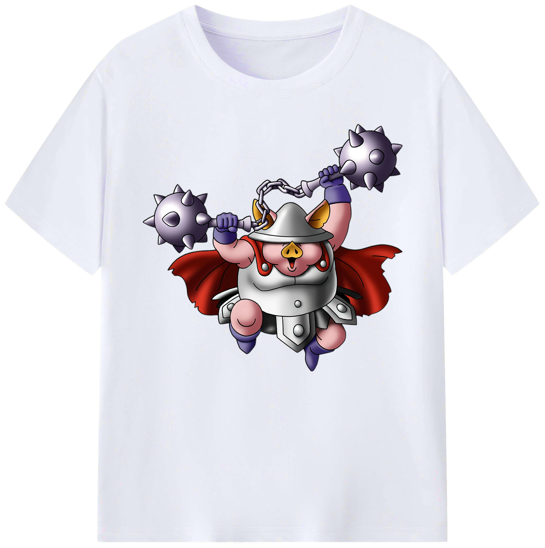 （画像用） ドラゴンクエスト Doragon Kuesuto Dragon Quest 綿100％ メンズ半袖Tシャツ｜肌触りやわらか＆通気性