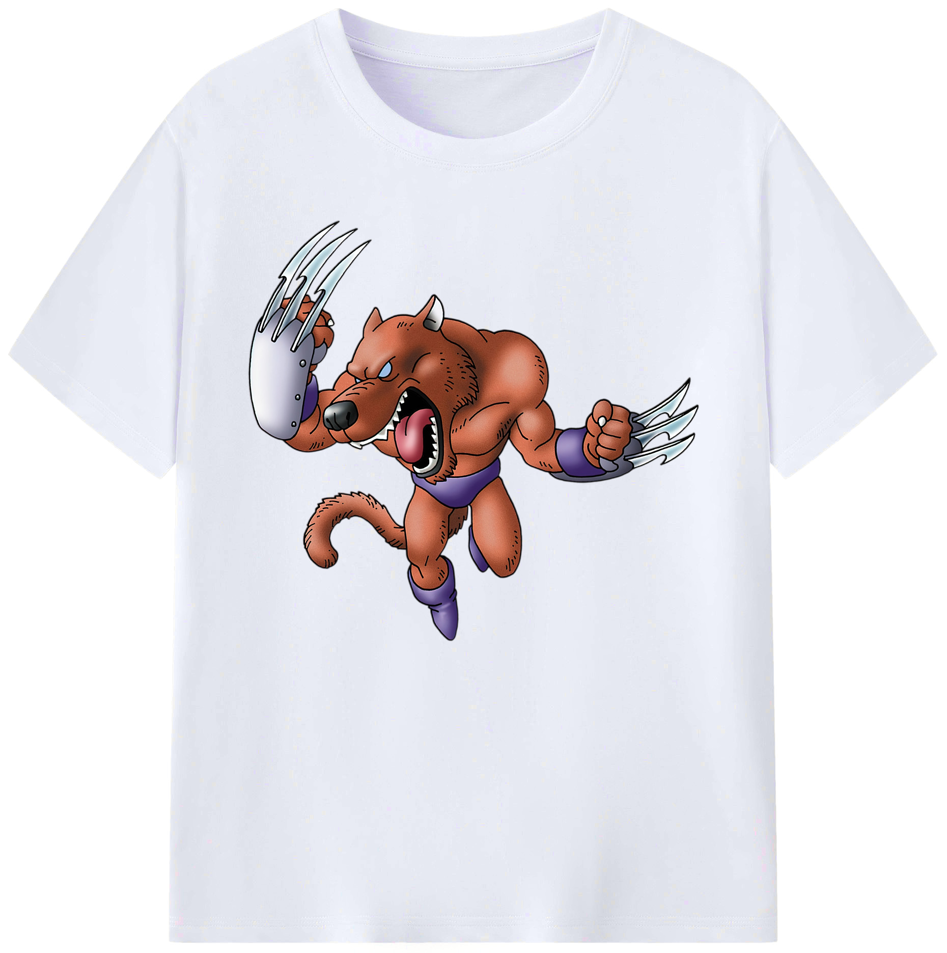 （画像用） ドラゴンクエスト Doragon Kuesuto Dragon Quest 綿100％ メンズ半袖Tシャツ｜肌触りやわらか＆通気性