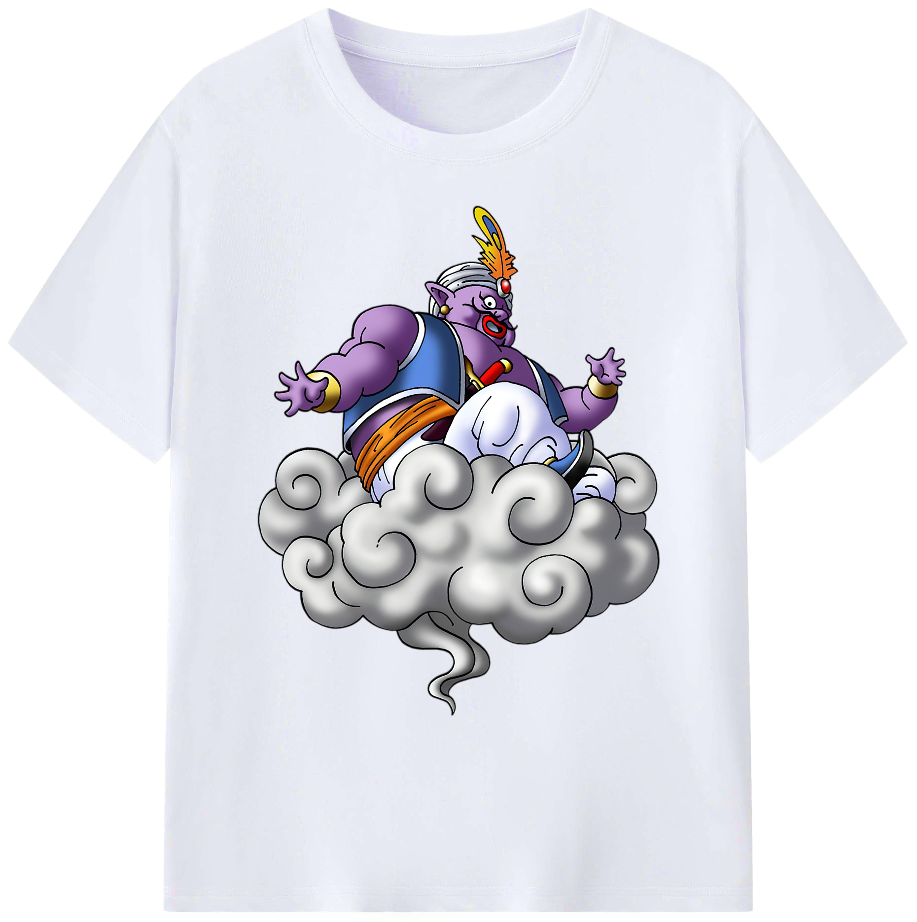 （画像用） ドラゴンクエスト Doragon Kuesuto Dragon Quest 綿100％ メンズ半袖Tシャツ｜肌触りやわらか＆通気性