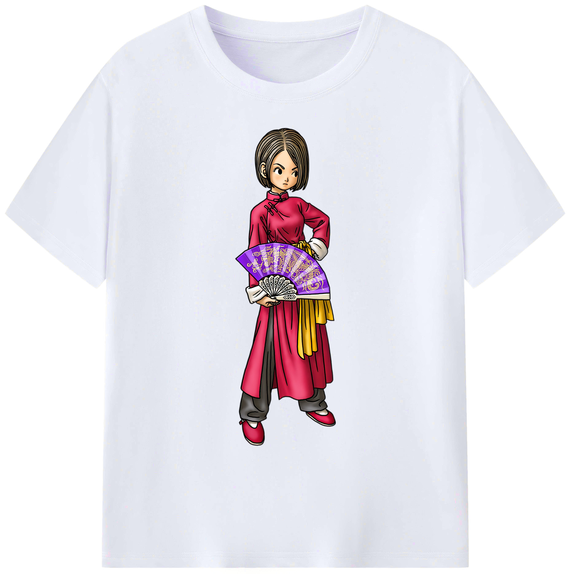 （画像用） ドラゴンクエスト Doragon Kuesuto Dragon Quest 綿100％ メンズ半袖Tシャツ｜肌触りやわらか＆通気性