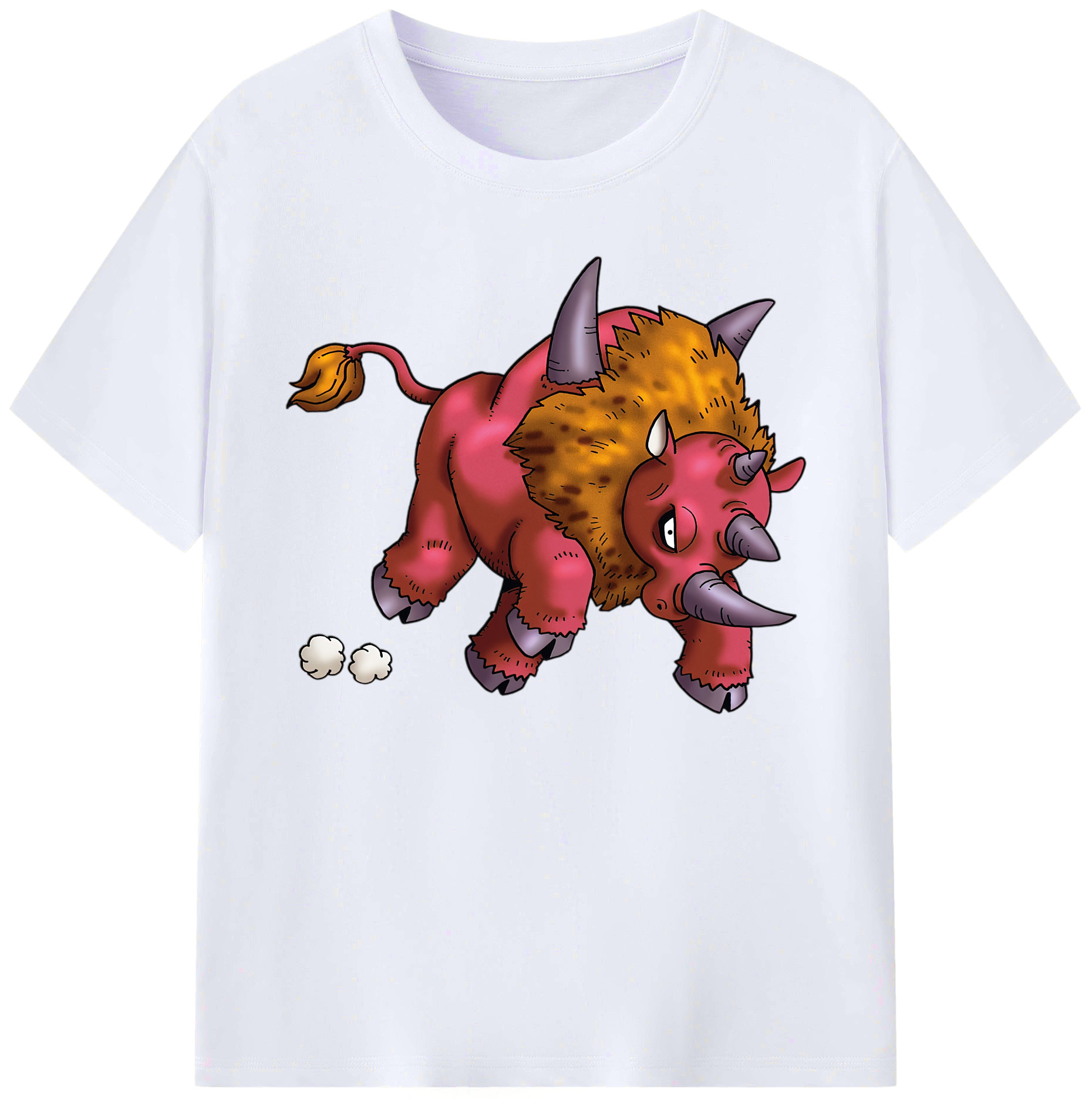 （画像用） ドラゴンクエスト Doragon Kuesuto Dragon Quest 綿100％ メンズ半袖Tシャツ｜肌触りやわらか＆通気性