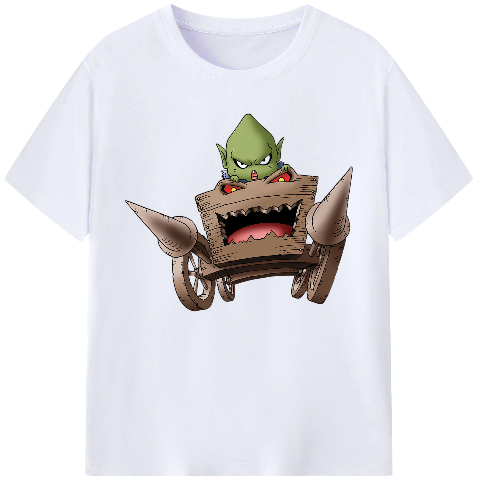 （画像用） ドラゴンクエスト Doragon Kuesuto Dragon Quest 綿100％ メンズ半袖Tシャツ｜肌触りやわらか＆通気性