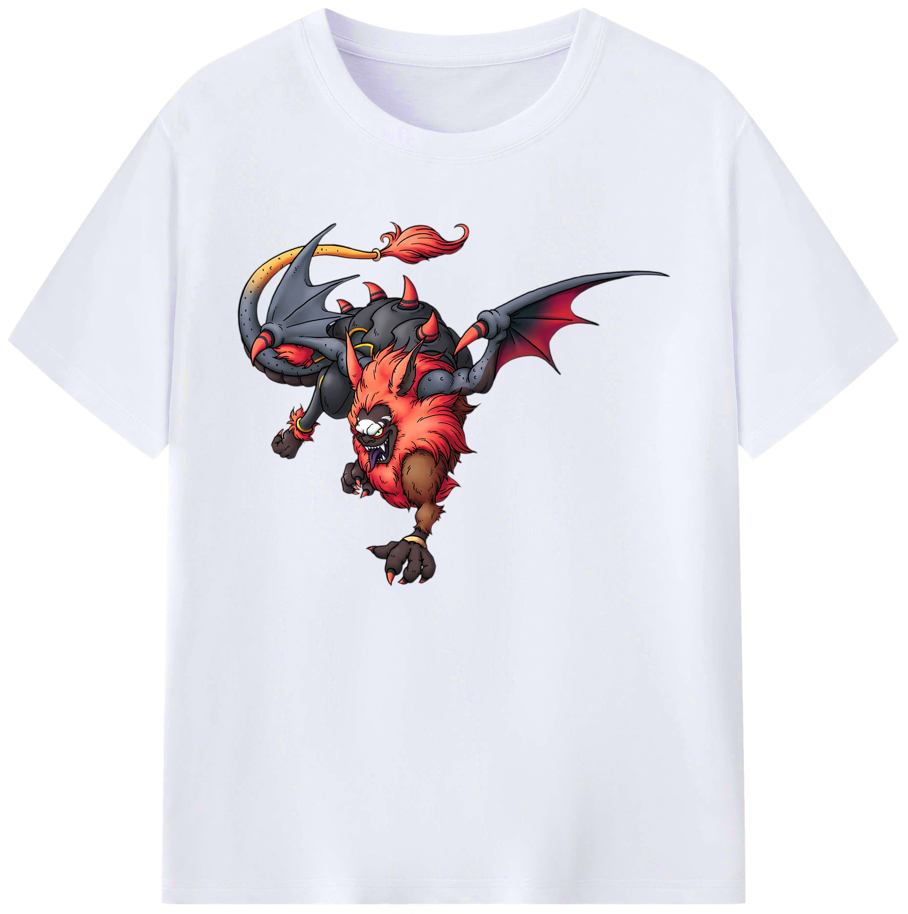 （画像用） ドラゴンクエスト Doragon Kuesuto Dragon Quest 綿100％ メンズ半袖Tシャツ｜肌触りやわらか＆通気性