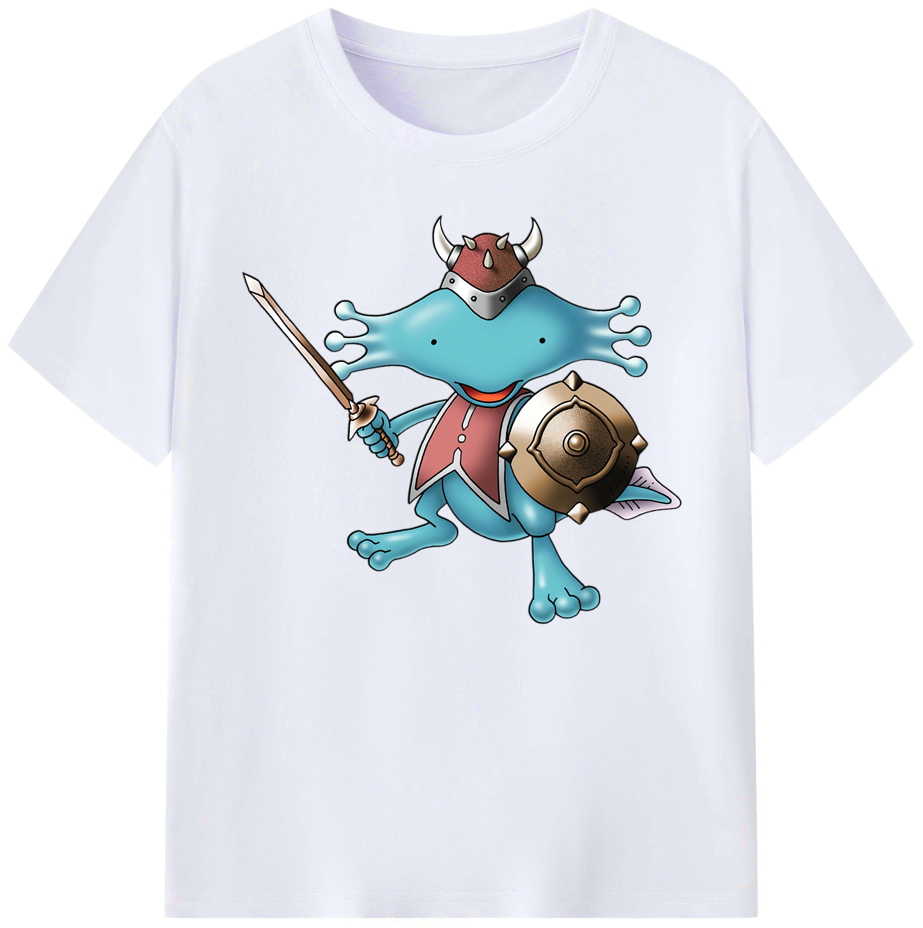 （画像用） ドラゴンクエスト Doragon Kuesuto Dragon Quest 綿100％ メンズ半袖Tシャツ｜肌触りやわらか＆通気性