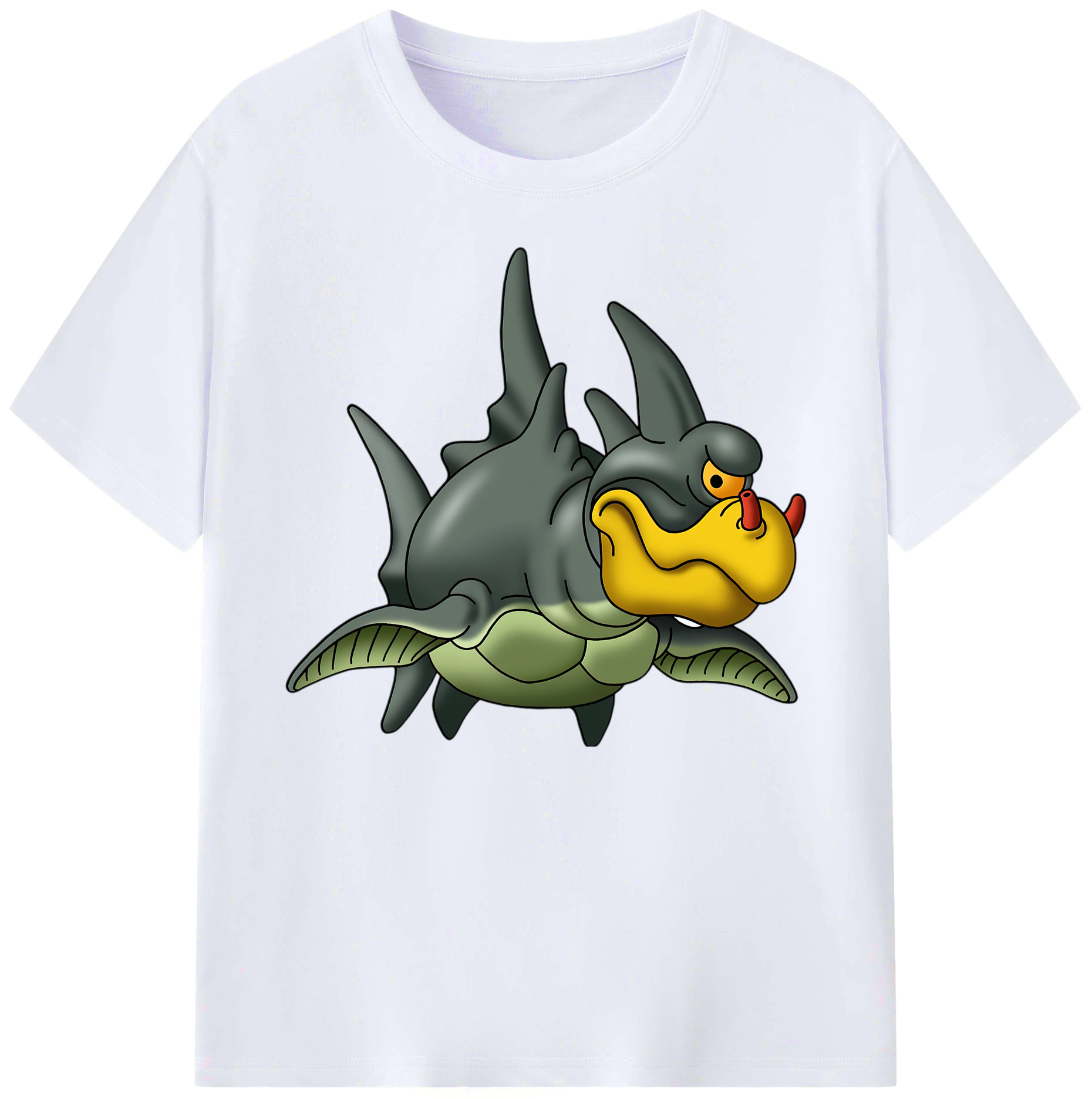 （画像用） ドラゴンクエスト Doragon Kuesuto Dragon Quest 綿100％ メンズ半袖Tシャツ｜肌触りやわらか＆通気性