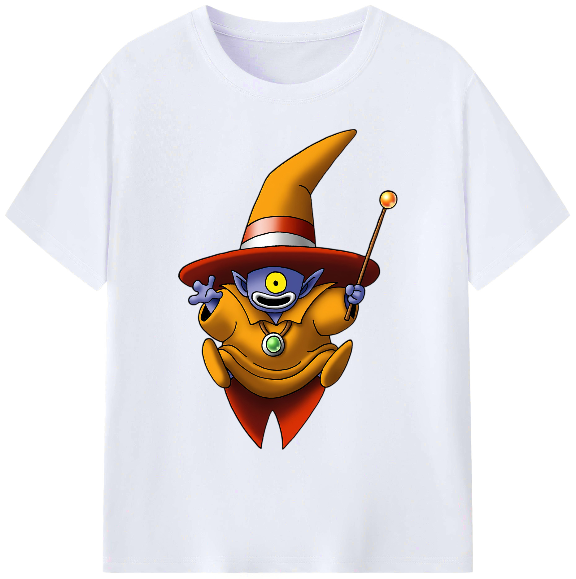 （画像用） ドラゴンクエスト Doragon Kuesuto Dragon Quest 綿100％ メンズ半袖Tシャツ｜肌触りやわらか＆通気性