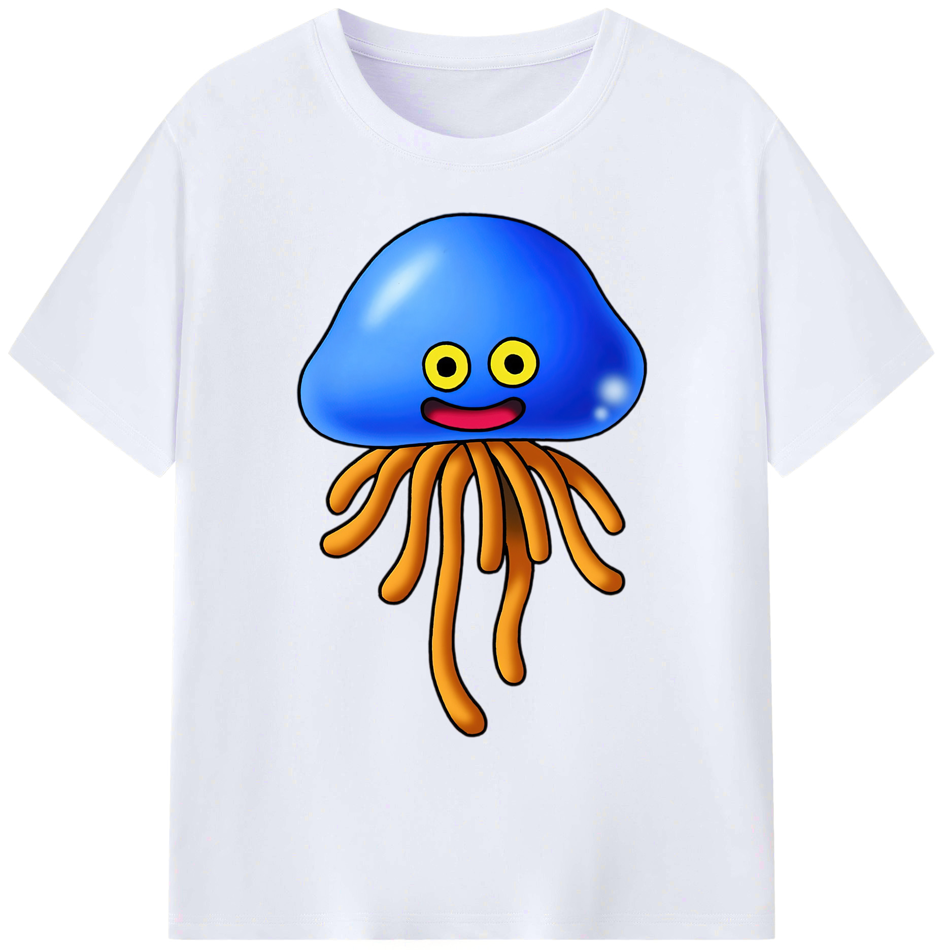 （画像用） ドラゴンクエスト Doragon Kuesuto Dragon Quest 綿100％ メンズ半袖Tシャツ｜肌触りやわらか＆通気性