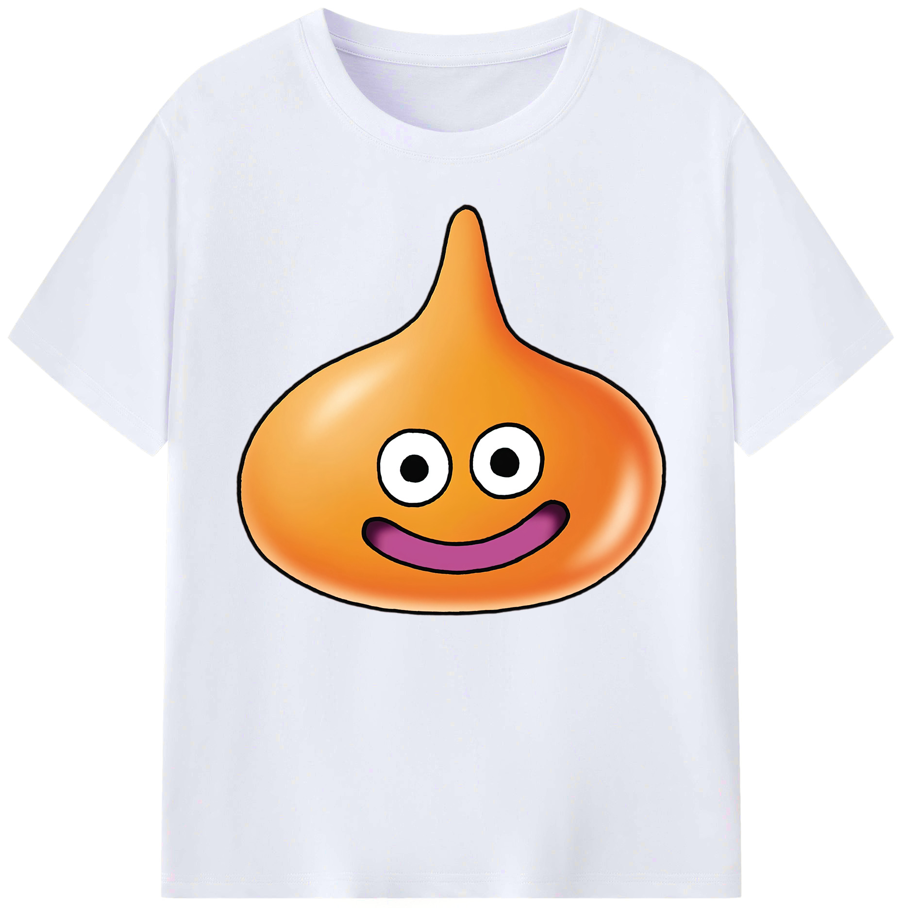 （画像用） ドラゴンクエスト Doragon Kuesuto Dragon Quest 綿100％ メンズ半袖Tシャツ｜肌触りやわらか＆通気性