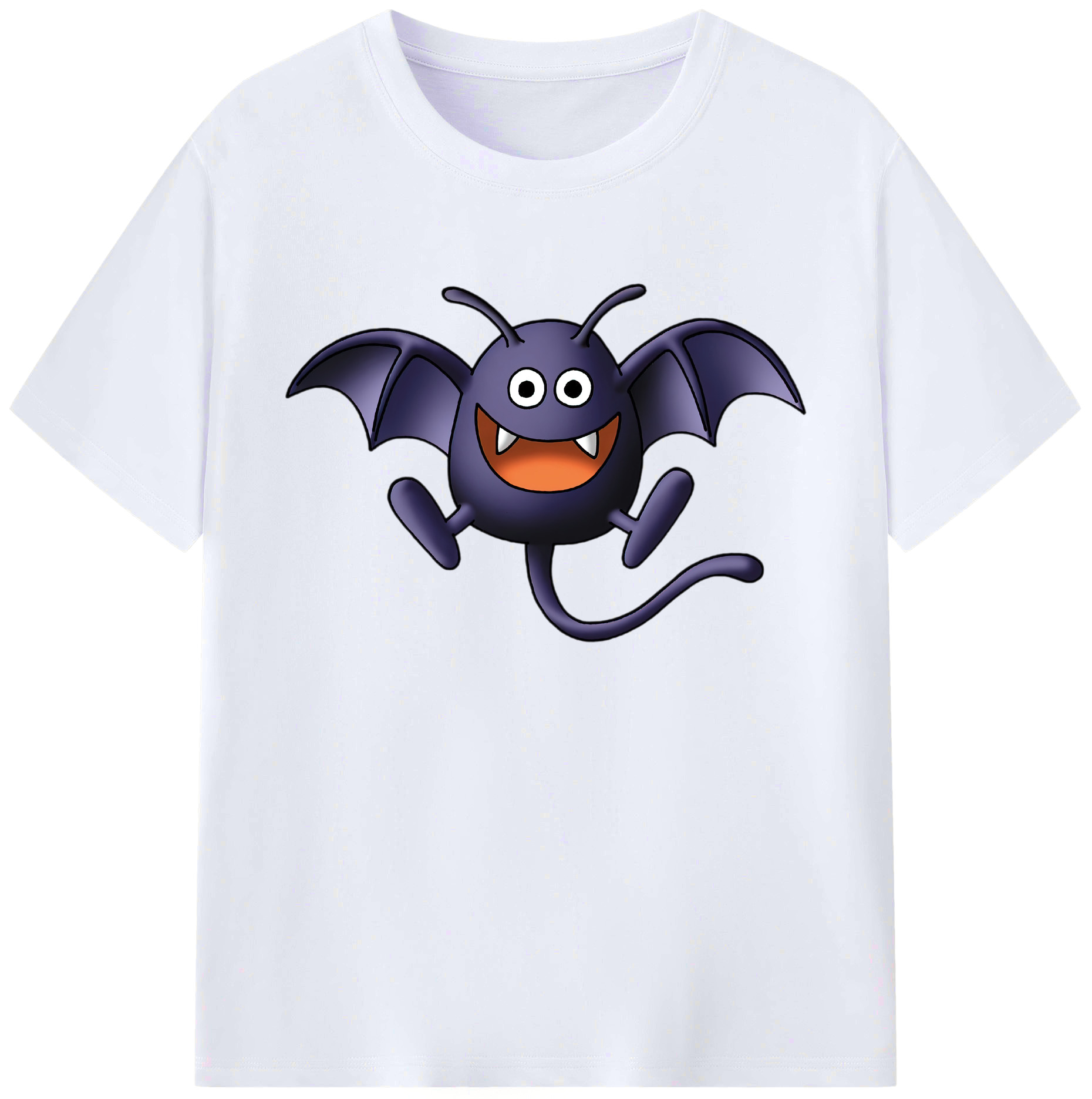 （画像用） ドラゴンクエスト Doragon Kuesuto Dragon Quest 綿100％ メンズ半袖Tシャツ｜肌触りやわらか＆通気性