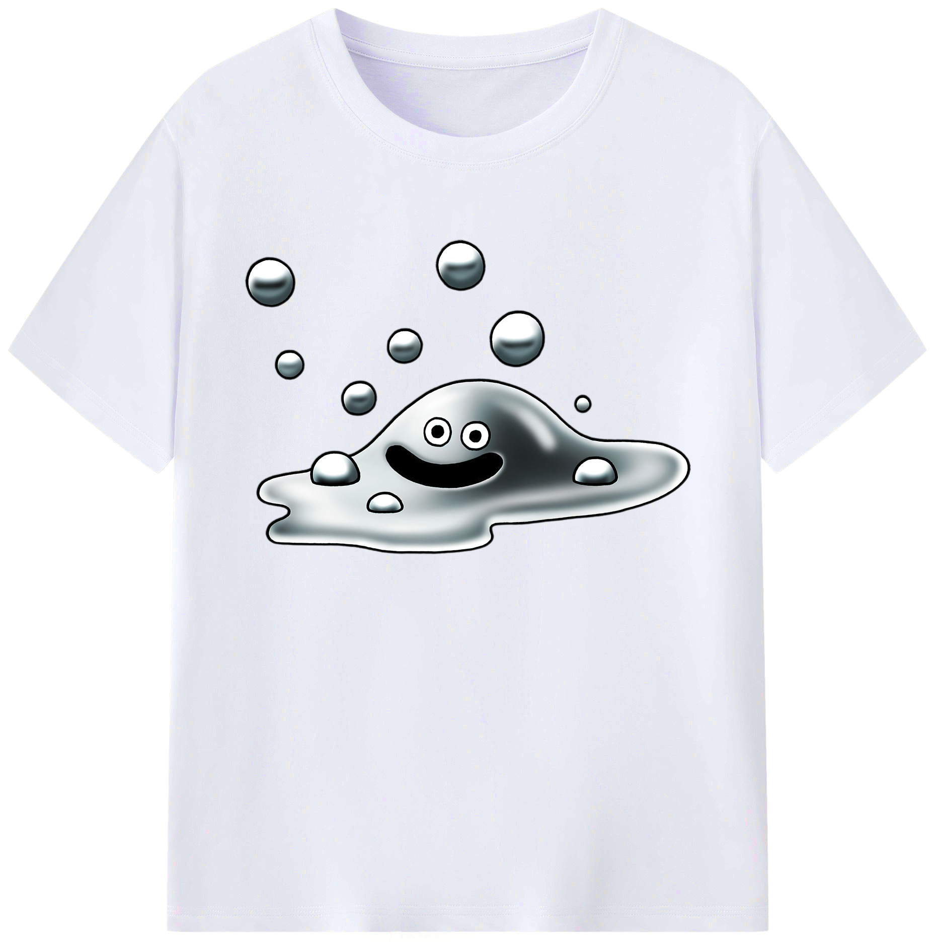 （画像用） ドラゴンクエスト Doragon Kuesuto Dragon Quest 綿100％ メンズ半袖Tシャツ｜肌触りやわらか＆通気性