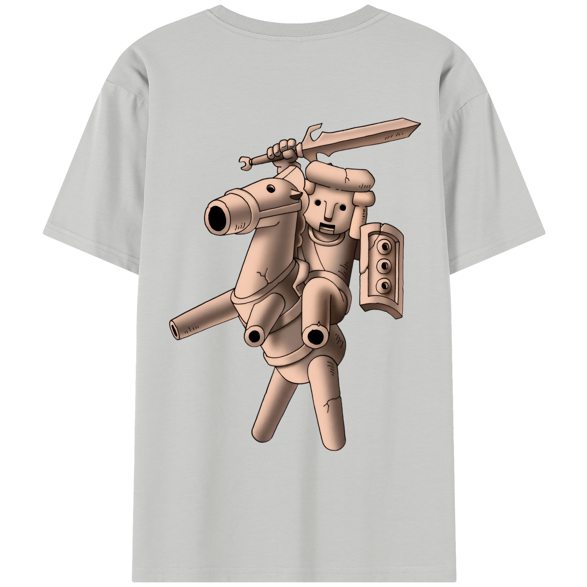（画像用） ドラゴンクエスト Doragon Kuesuto Dragon Quest レディース半袖Tシャツ(バックプリント)
