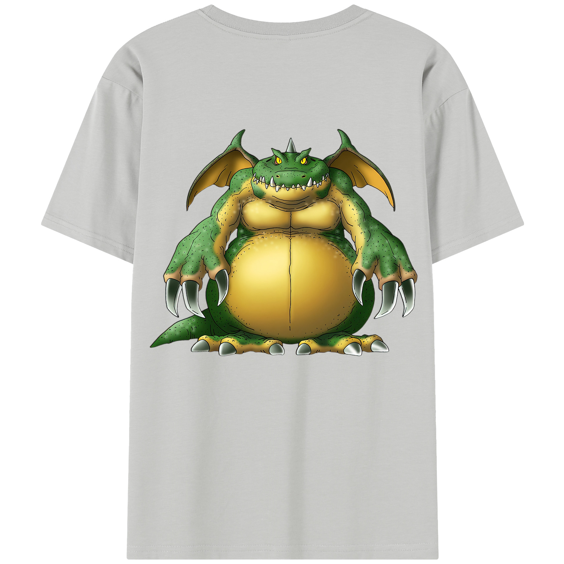 （画像用） ドラゴンクエスト Doragon Kuesuto Dragon Quest レディース半袖Tシャツ(バックプリント)