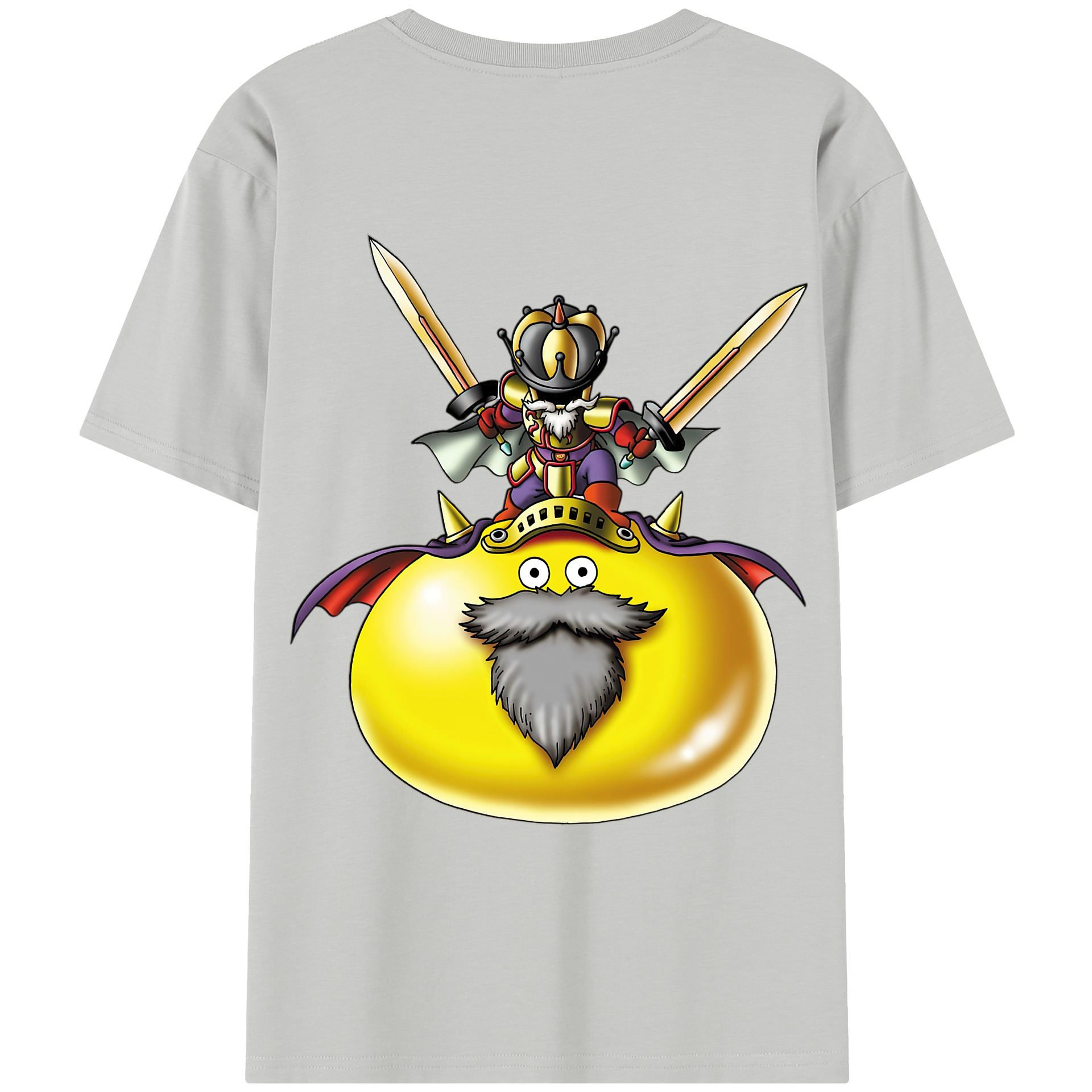 （画像用） ドラゴンクエスト Doragon Kuesuto Dragon Quest レディース半袖Tシャツ(バックプリント)