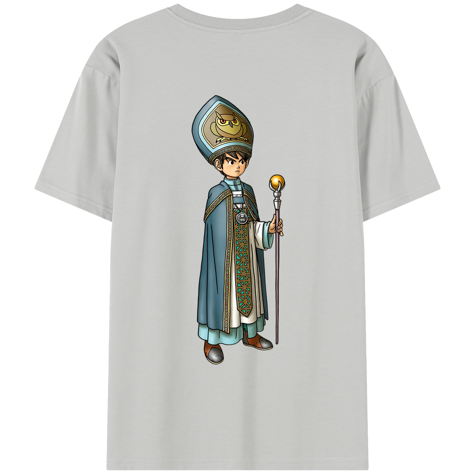 （画像用） ドラゴンクエスト Doragon Kuesuto Dragon Quest レディース半袖Tシャツ(バックプリント)