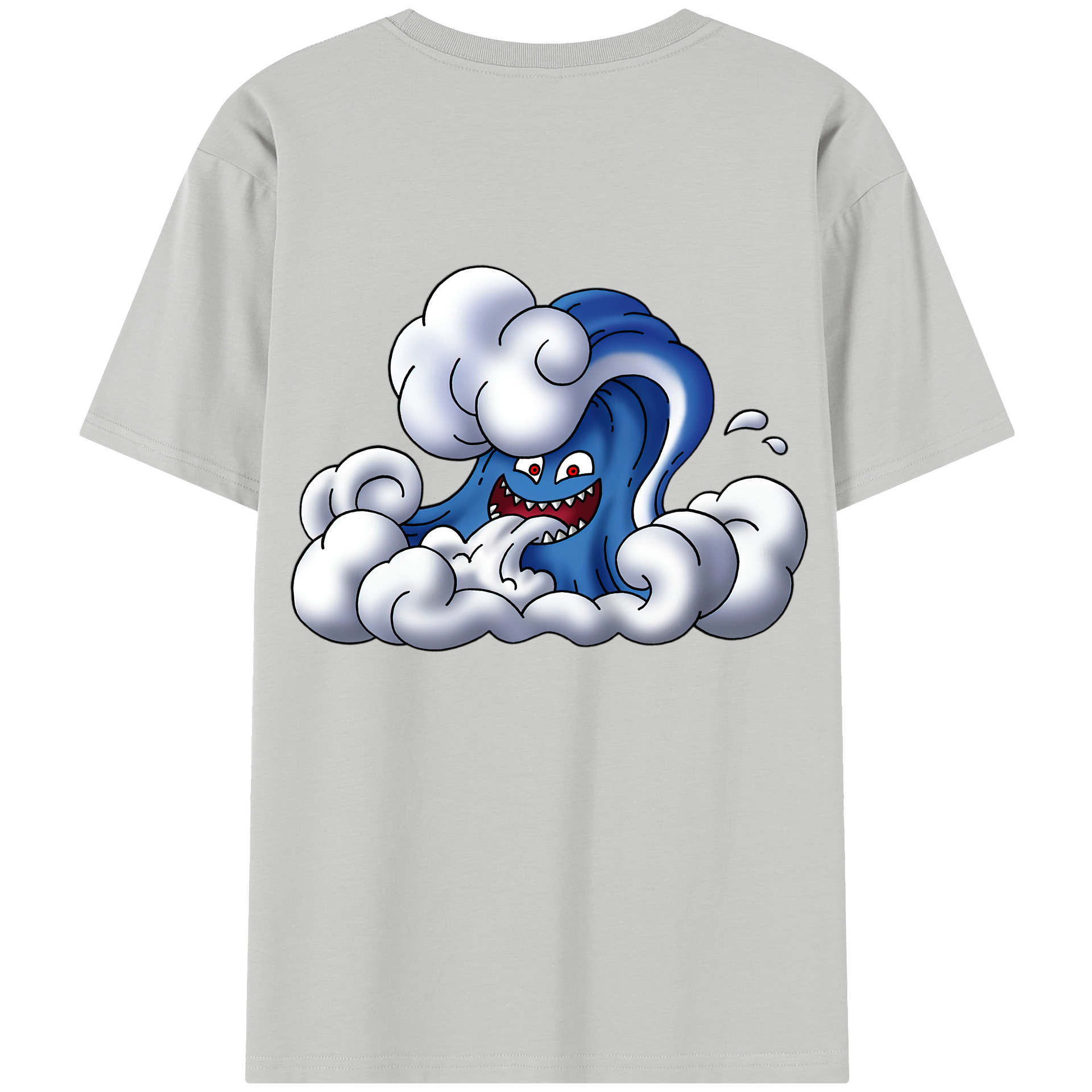 （画像用） ドラゴンクエスト Doragon Kuesuto Dragon Quest レディース半袖Tシャツ(バックプリント)