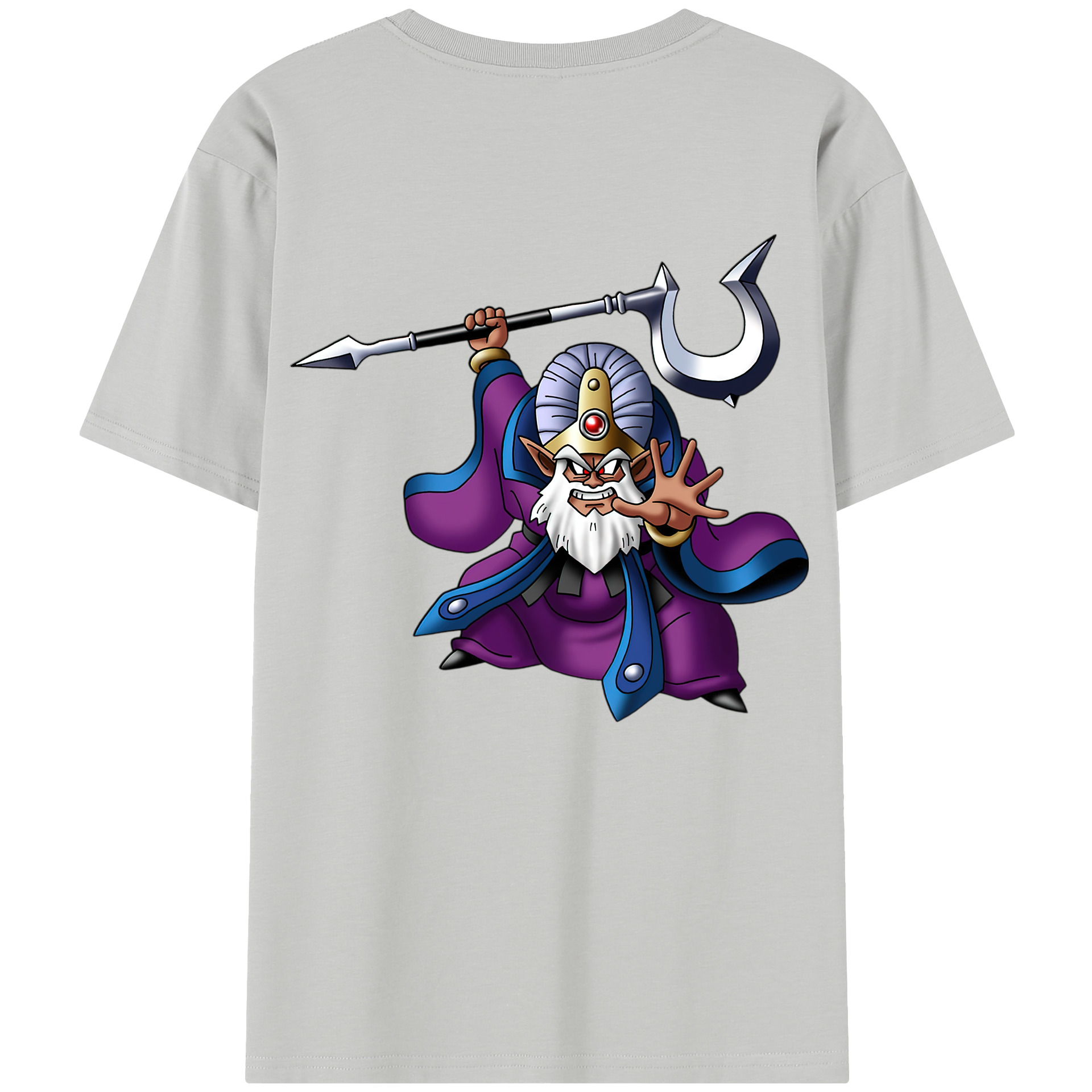 （画像用） ドラゴンクエスト Doragon Kuesuto Dragon Quest レディース半袖Tシャツ(バックプリント)