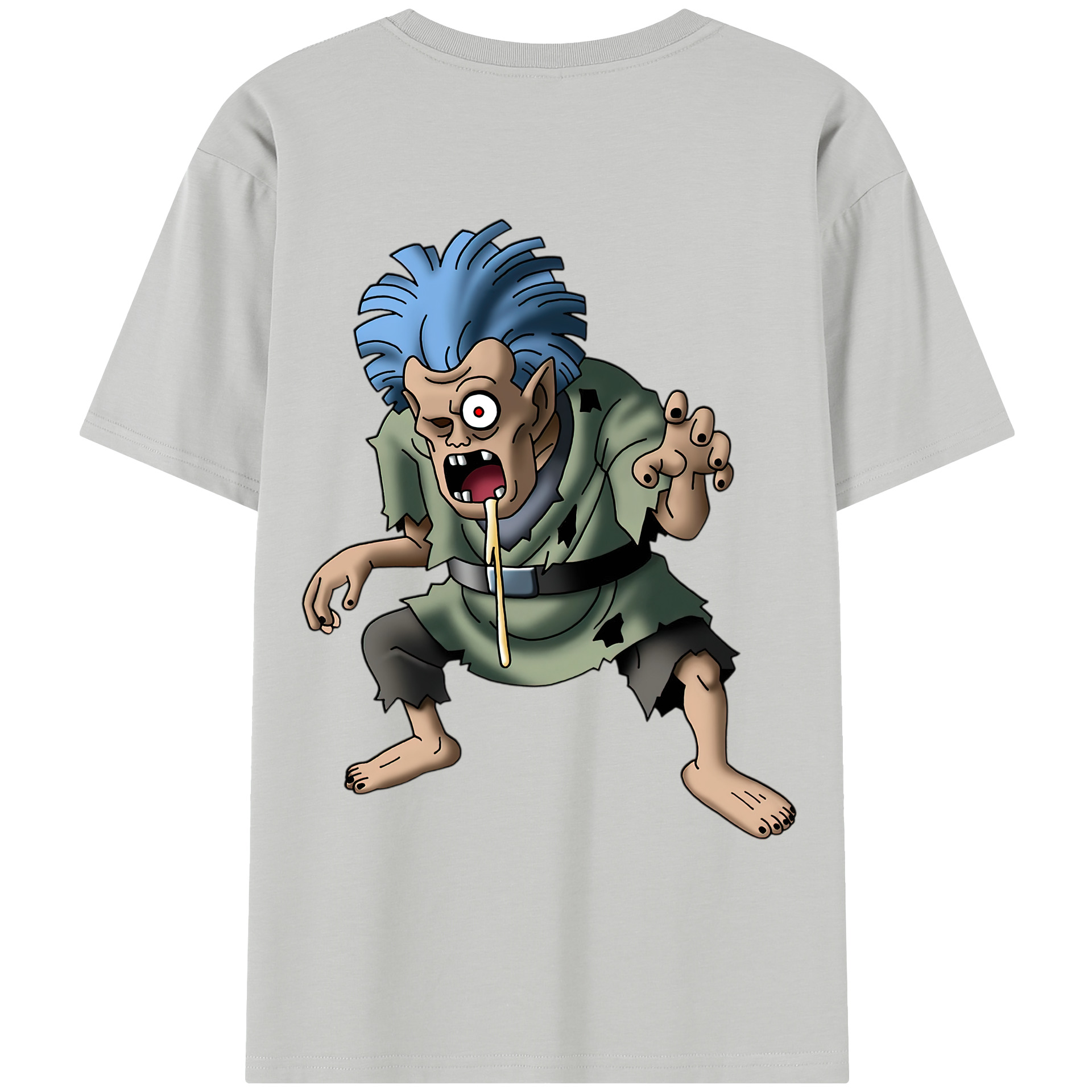 （画像用） ドラゴンクエスト Doragon Kuesuto Dragon Quest レディース半袖Tシャツ(バックプリント)