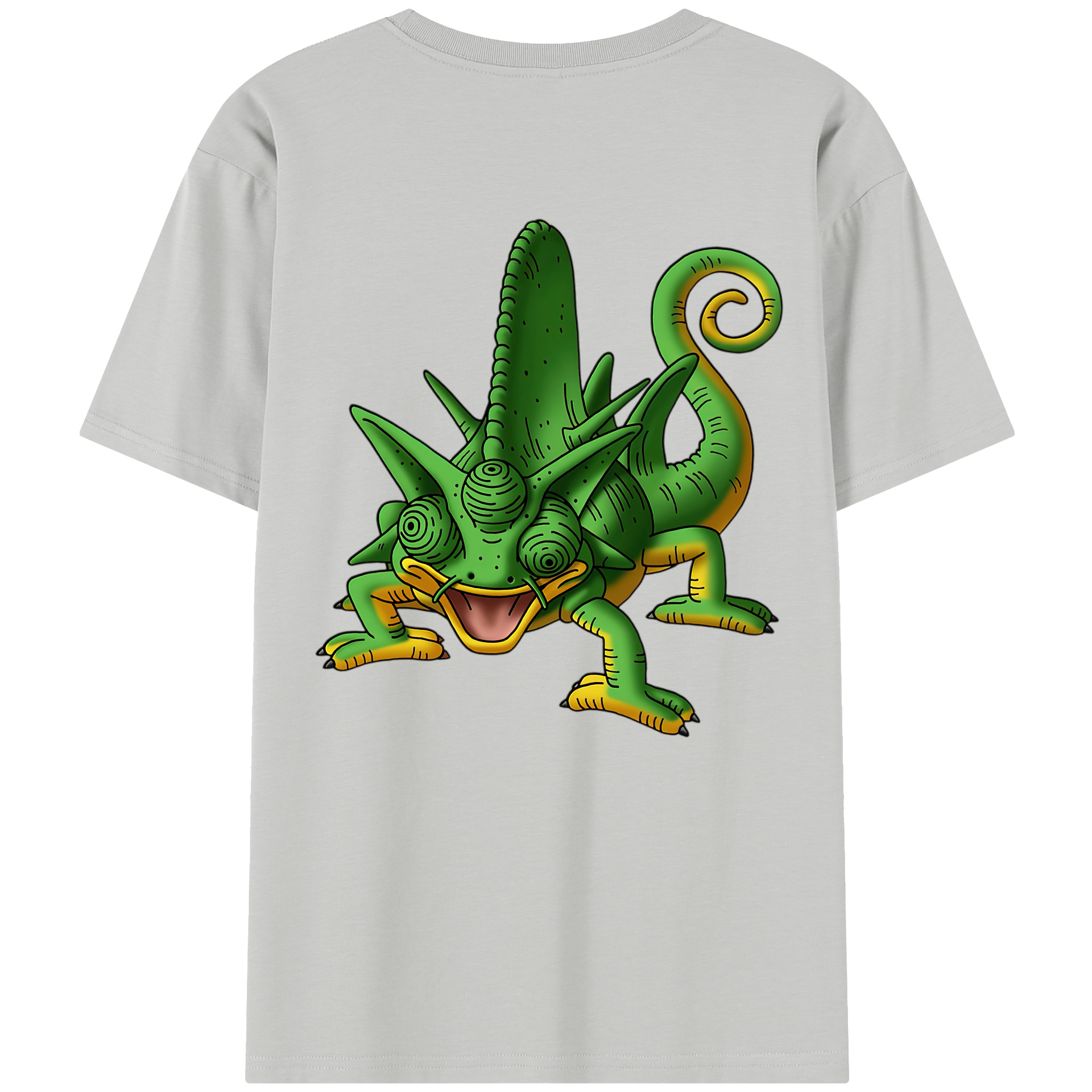 （画像用） ドラゴンクエスト Doragon Kuesuto Dragon Quest レディース半袖Tシャツ(バックプリント)