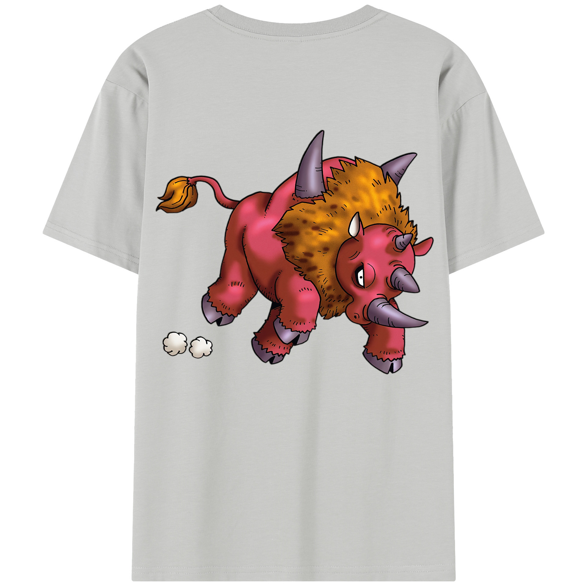 （画像用） ドラゴンクエスト Doragon Kuesuto Dragon Quest レディース半袖Tシャツ(バックプリント)