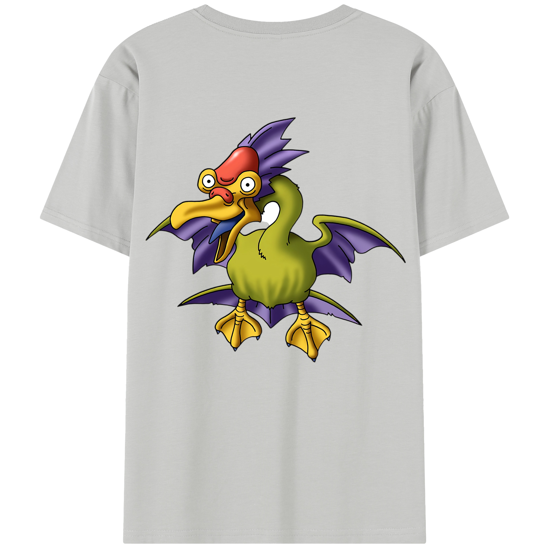 （画像用） ドラゴンクエスト Doragon Kuesuto Dragon Quest レディース半袖Tシャツ(バックプリント)