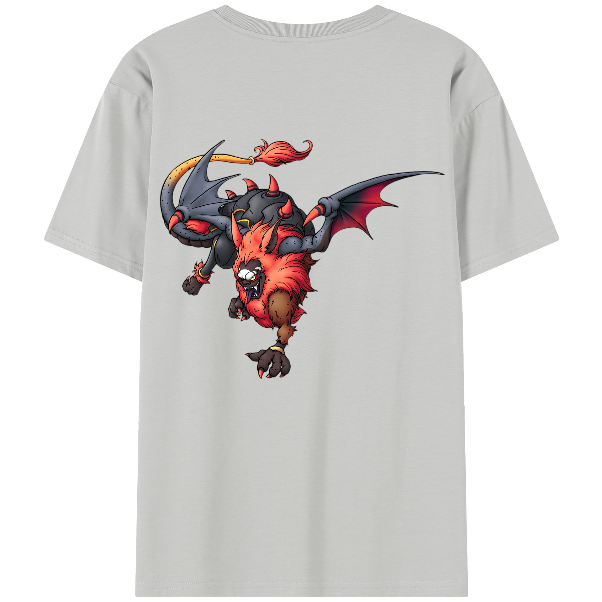 （画像用） ドラゴンクエスト Doragon Kuesuto Dragon Quest レディース半袖Tシャツ(バックプリント)